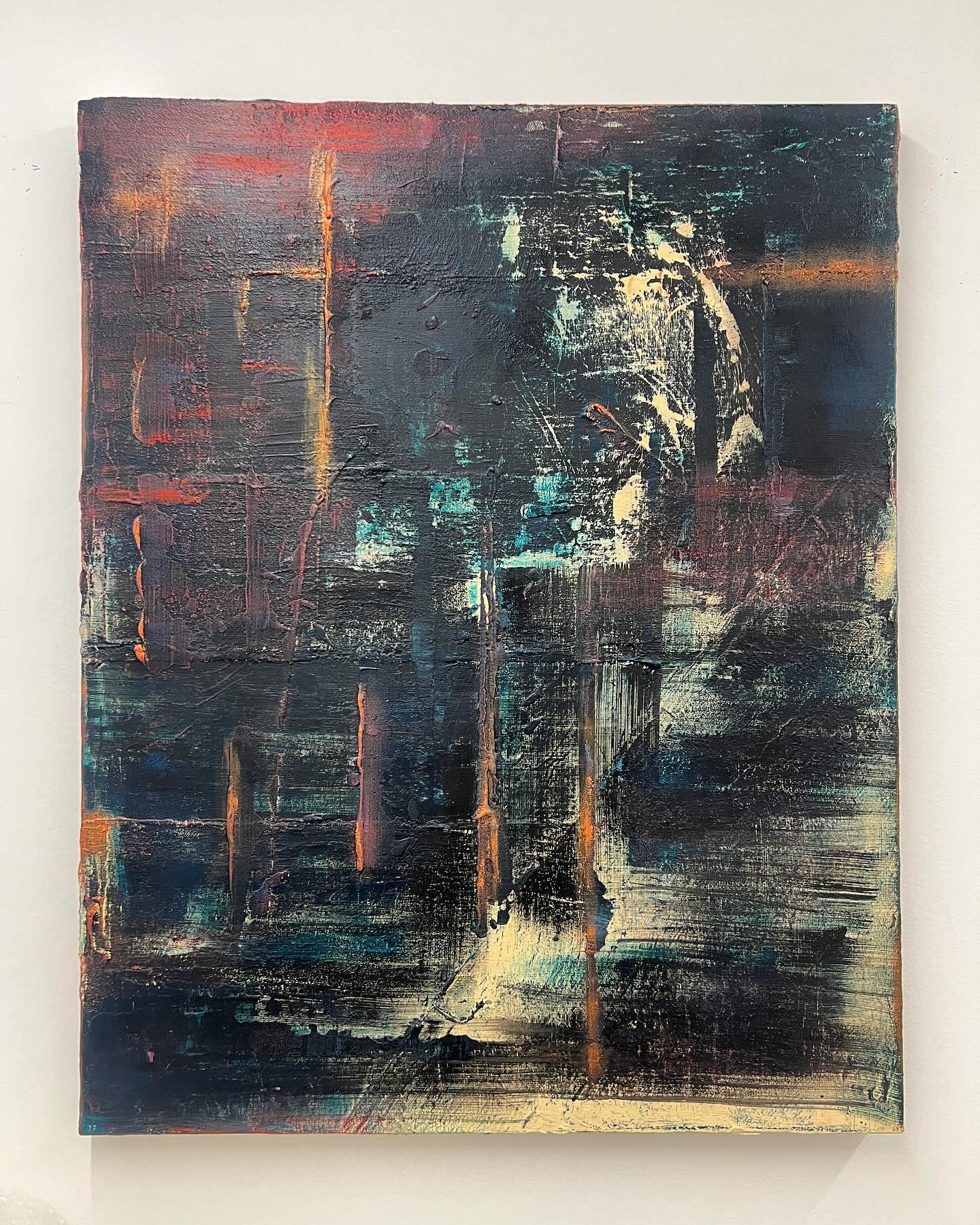 N I G H T. S K Y / 1 x 1.2m / Oil and acrylic on canvas
.
.
.
.
.
.
.
#abstract #contemporaryart #bermondseybased #londonartist #se1 #tactile #layered #nature #experiencethroughapainting #acrylic #mixedmedia #palettetechnique #affordableart #commissions #designer #acrylic #canvas #fabric #fromstudiolockdown @new_and_abstract