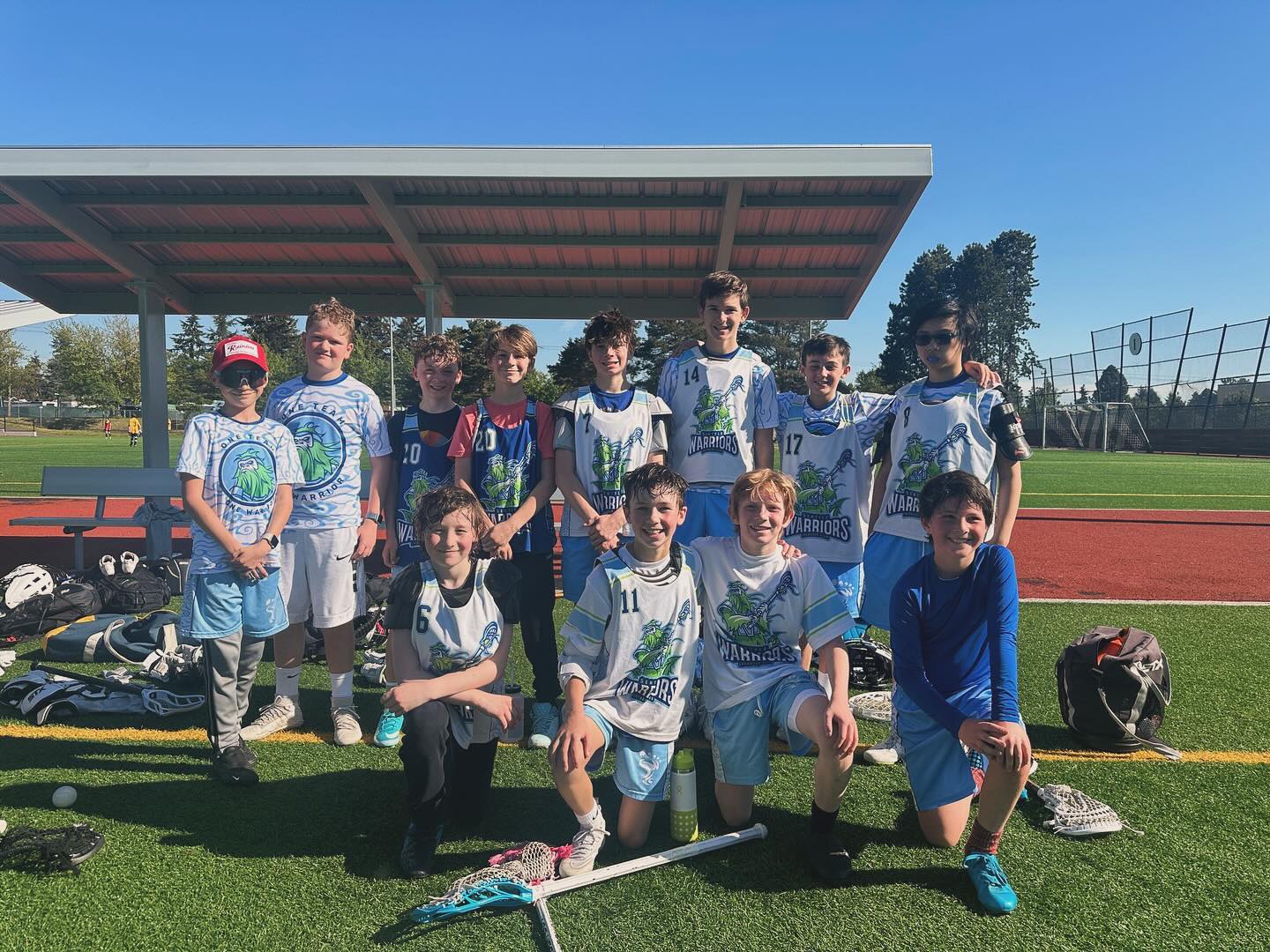 Beautiful day for the last game of the regular season season. Thank you @swtitanslacrosse