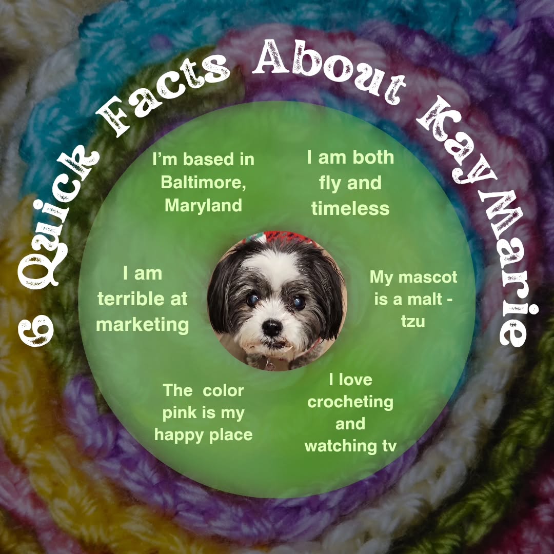 BONUS : I trash out my body with sugar & dough 🍩🍩🍩
#aboutme #firstpost #explore #crochetbrand #crochetersofinstagram #kaymarie