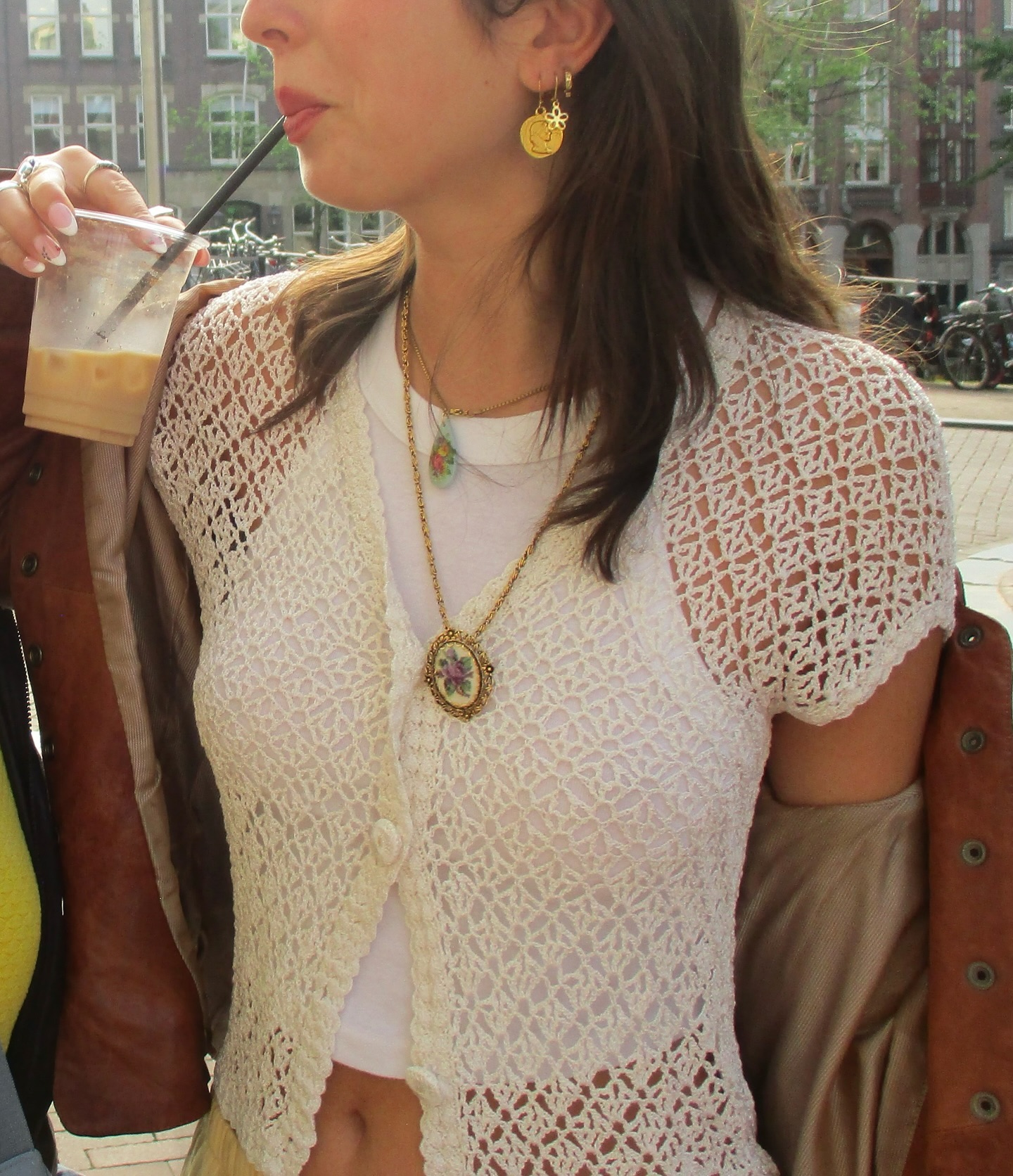 @jennazuker styled her @sageedendesigns in Amsterdam looking like a cool a$$ lady