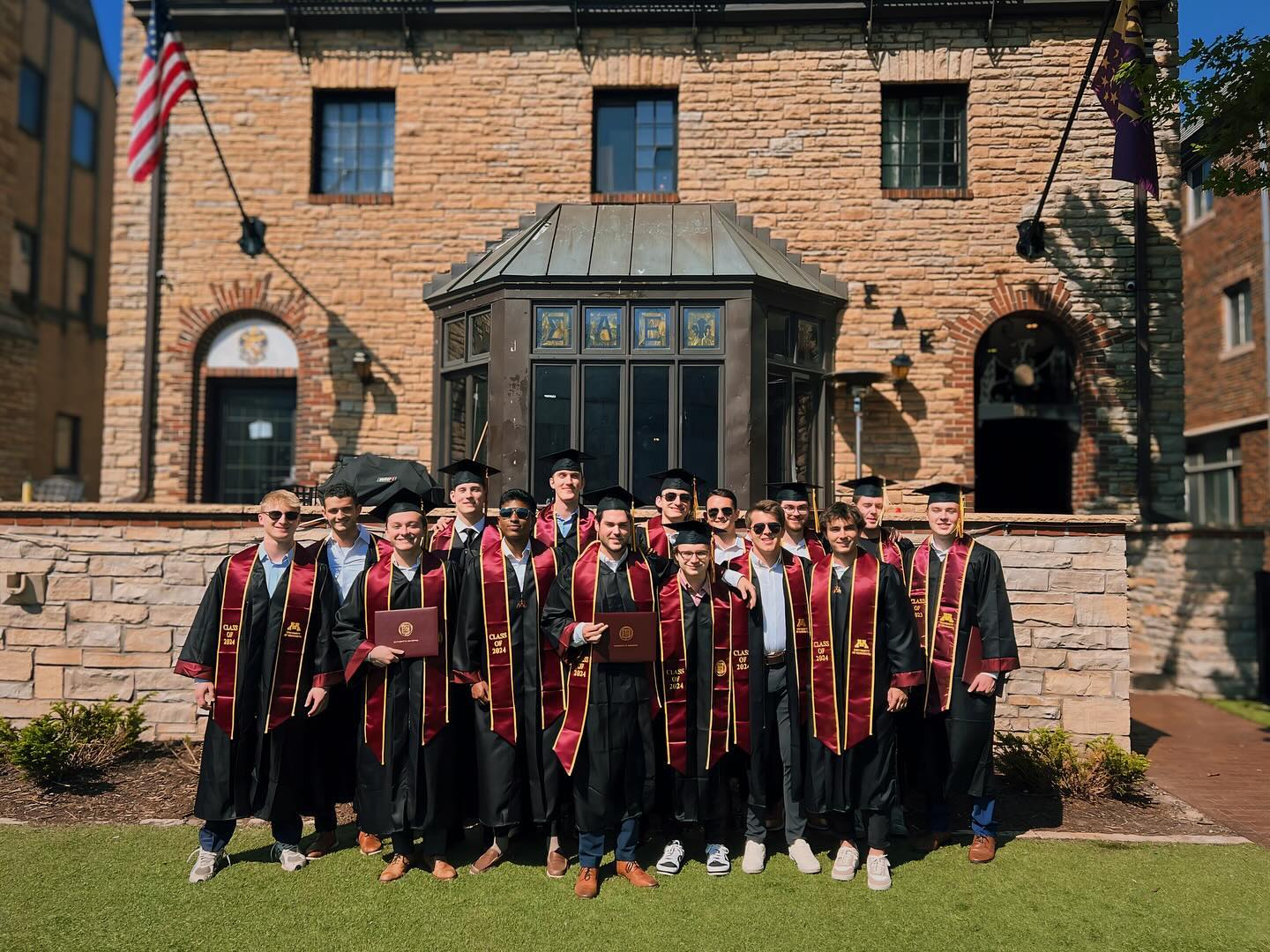 To our graduating seniors, thank you for the incredible significance and hard work you have brought to Sigma Alpha Epsilon. Your accomplishments speak volumes about your dedication and resilience. Best of luck as you embark on the next chapter! Congratulations SAE class of 2024! ΦΑ