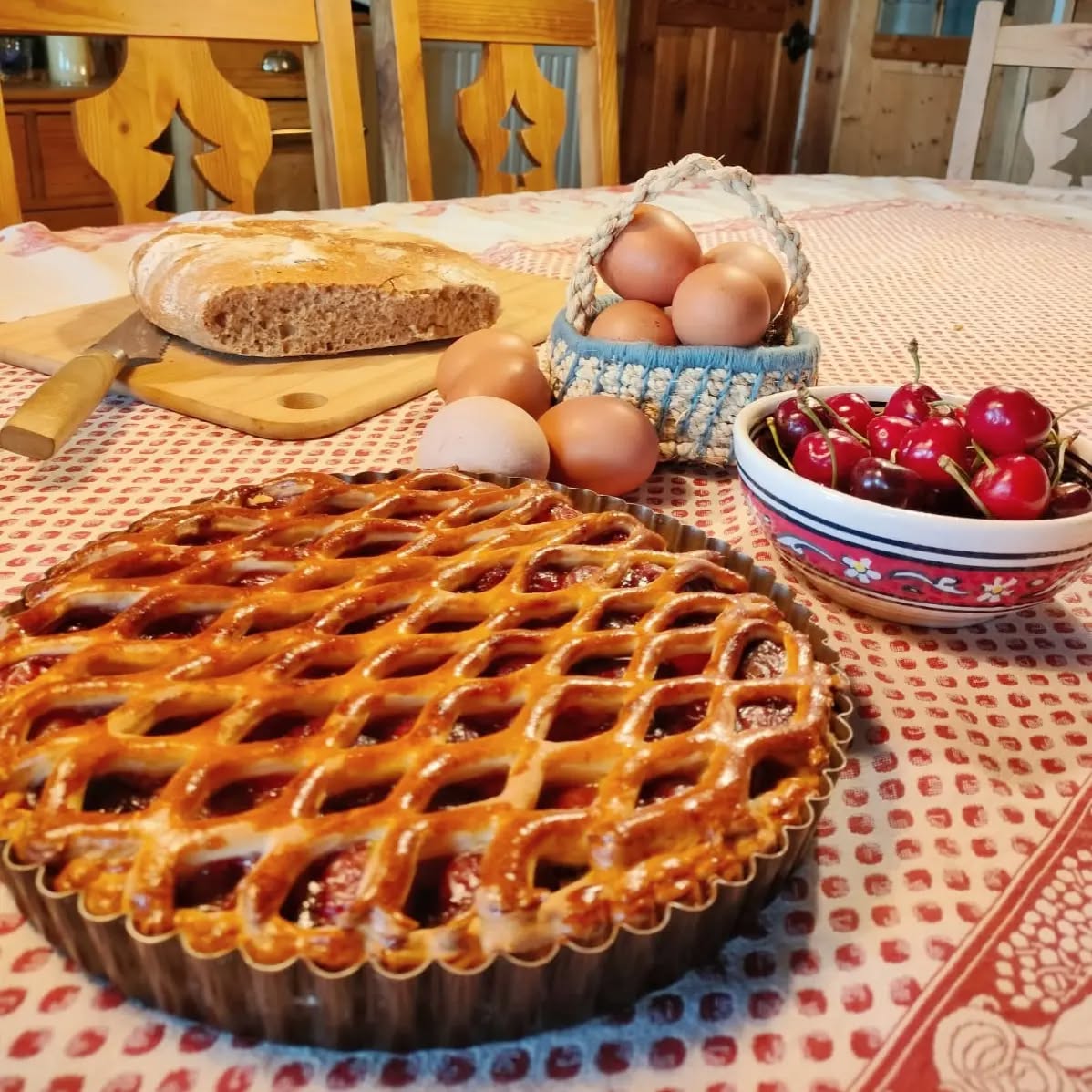 De retour à Lanarce après une longue absence, le plaisir de retrouver notre petit paradis. Le temps des cerises de la Drôme, chez nous les cerisiers en fleurs et l'explosion du vert dans la vallée. J'aime 💖
#homestead #limburgsevlaai #simplelife #petitparadis #montagneardechoise #auclairdelasource #Lanarce