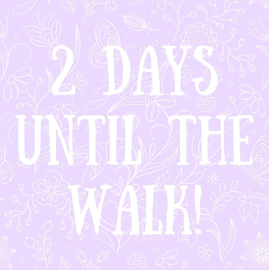 2 DAYS UNTIL THE WALK! Thanks to everyone who participated in our taping fundraiser today. We hope to see everyone in floral tomorrow for spirit week 💟