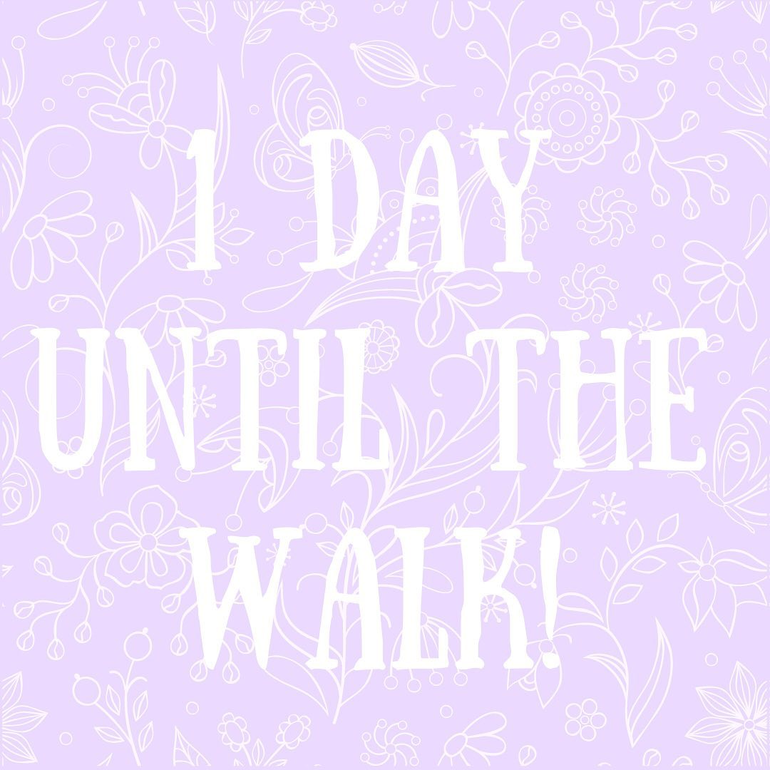 Tomorrow is the day!! Get decked out in purple for Kendra's Walk 💜💜 Make sure to visit the purple room to support teens with cancer. We hope to see you there :)