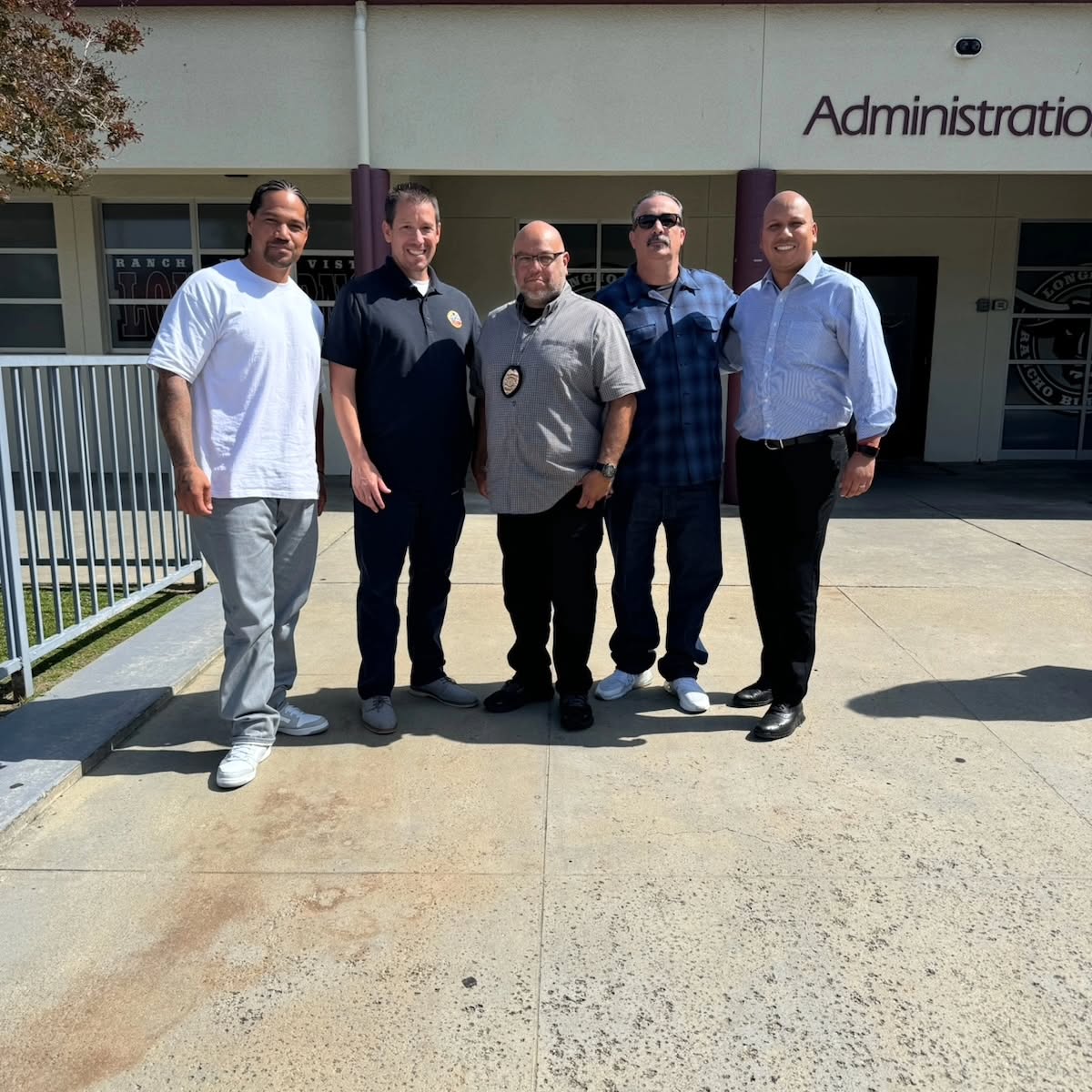 Restoring Citizens is at Rancho Buena Vista High School with our partners SDPD Gang Intervention Unit and The District Attorneys Office. Sharing our lived experience with gangs and the criminal lifestyle to the peer mentoring class. A big thank you to United for sharing his North County lived experience with the class!!!