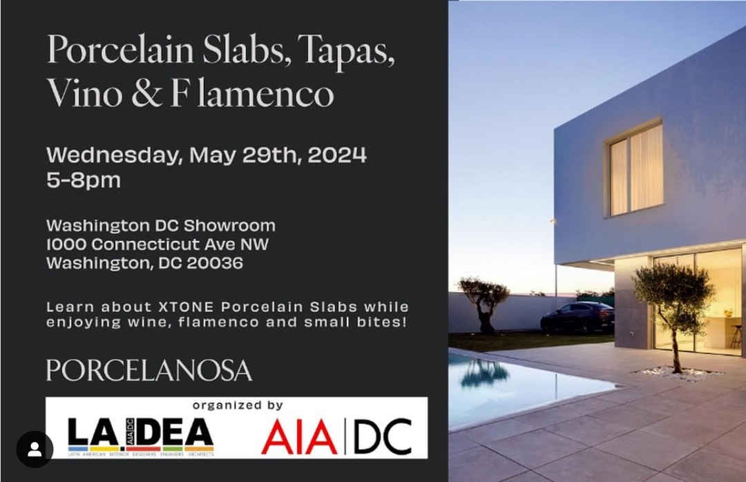 Join LAIDEA and Porcelanosa USA for the annual celebration of Porcelain slabs, Tapas, and Vino. Excited to see you there!
Free registration required. * See link in bio