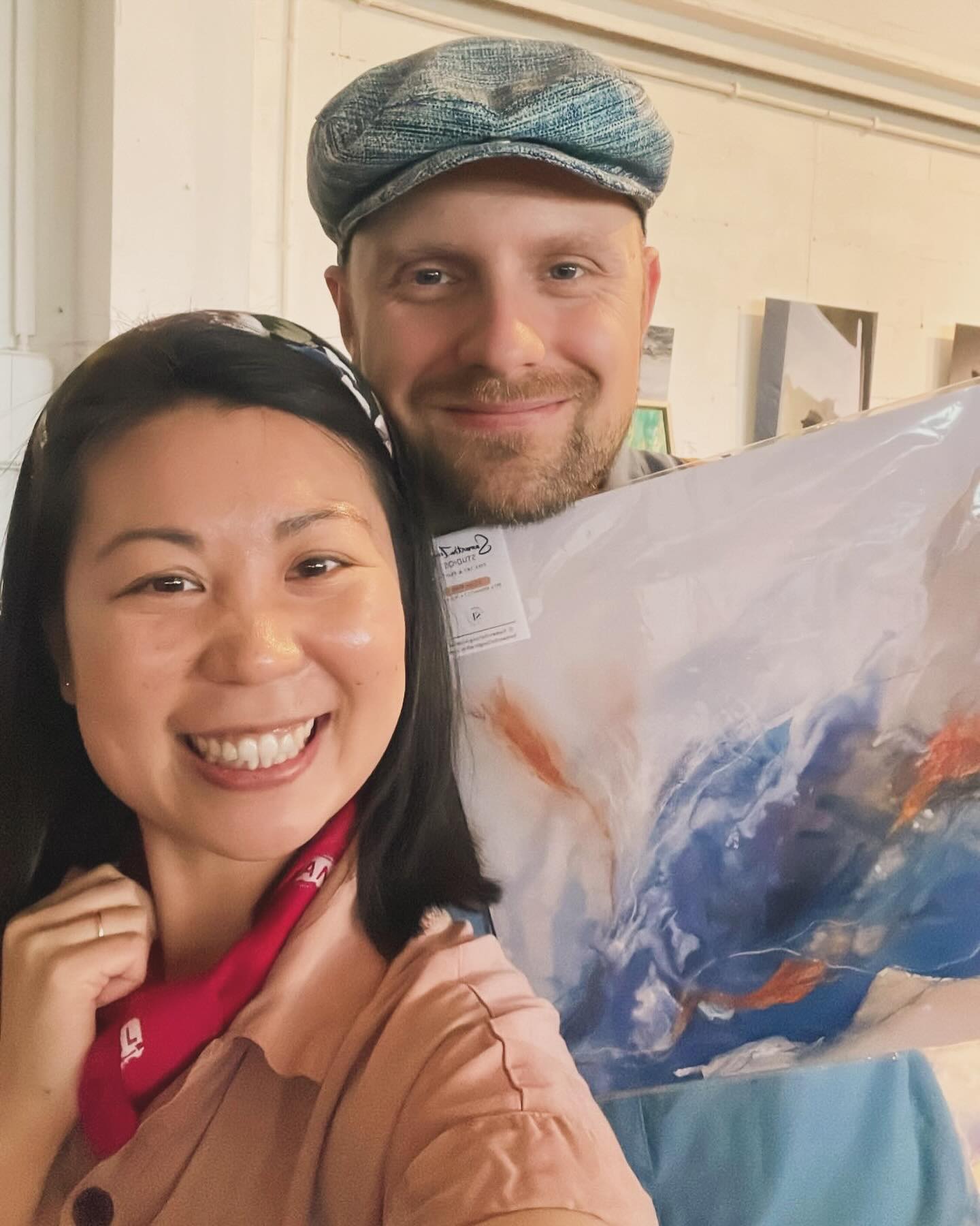 🌸It was worth pushing through my jet lag coming back from Canada. I had a great time making new artist friends and connecting with new collectors 💛@kunstmarktnoord
Thank you for sharing your energy with me 🥰
#affordableart #artcollector #contemporaryart #artmarket #artforyourhome