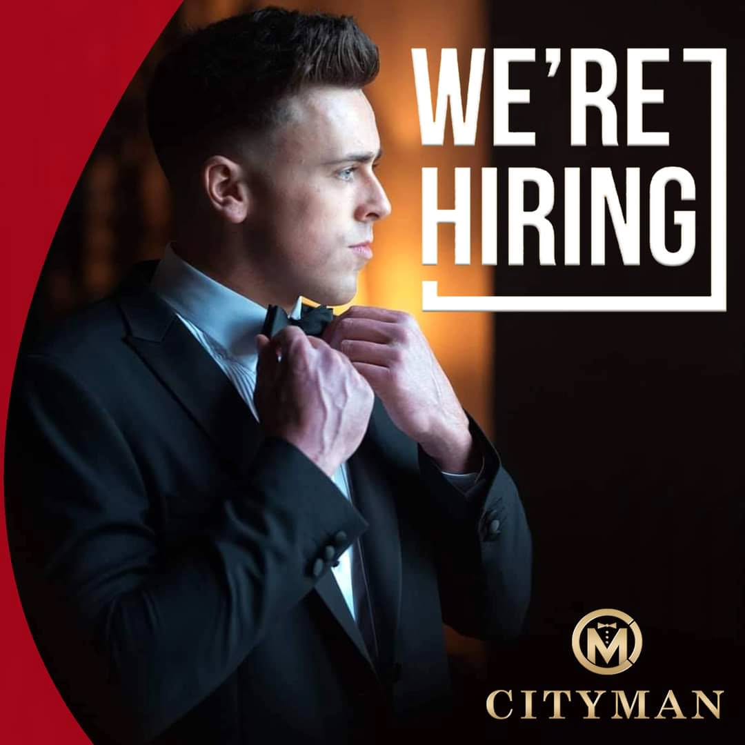 ๐ช๐ ๐๐ซ๐ ๐๐ข๐ซ๐ข๐ง๐ ! โฃ
โฃ
We are looking for a highly motivated person to join the CityMan team. โฃ
โฃ
We have a part time customer service position available. โฃ
โฃ
๐๐ฐ ๐บ๐ฐ๐ถ ๐ญ๐ฐ๐ท๐ฆ ๐ง๐ข๐ด๐ฉ๐ช๐ฐ๐ฏ ๐ข๐ฏ๐ฅ ๐ฎ๐ฆ๐ฏ๐ด๐ธ๐ฆ๐ข๐ณ?
๐๐ฐ ๐บ๐ฐ๐ถ ๐ฉ๐ข๐ท๐ฆ ๐ข๐ฏ ๐ฆ๐บ๐ฆ ๐ง๐ฐ๐ณ ๐ฅ๐ฆ๐ต๐ข๐ช๐ญ?โฃ
๐๐ฐ ๐บ๐ฐ๐ถ ๐ฆ๐ฏ๐ซ๐ฐ๐บ ๐ธ๐ฐ๐ณ๐ฌ๐ช๐ฏ๐จ ๐ธ๐ช๐ต๐ฉ ๐ฑ๐ฆ๐ฐ๐ฑ๐ญ๐ฆ?โฃ
๐๐ณ๐ฆ ๐บ๐ฐ๐ถ ๐ค๐ฐ๐ฎ๐ง๐ฐ๐ณ๐ต๐ข๐ฃ๐ญ๐ฆ ๐ช๐ฏ ๐ข ๐ง๐ข๐ด๐ต ๐ฑ๐ข๐ค๐ฆ๐ฅ ๐ฆ๐ฏ๐ท๐ช๐ณ๐ฐ๐ฏ๐ฎ๐ฆ๐ฏ๐ต?โฃ
๐๐ณ๐ฆ ๐บ๐ฐ๐ถ ๐ธ๐ฆ๐ญ๐ญ ๐ฐ๐ณ๐จ๐ข๐ฏ๐ช๐ด๐ฆ๐ฅ ๐ข๐ฏ๐ฅ ๐ณ๐ฆ๐ญ๐ช๐ข๐ฃ๐ญ๐ฆ?โฃ
๐๐ณ๐ฆ ๐บ๐ฐ๐ถ ๐ง๐ญ๐ฆ๐น๐ช๐ฃ๐ญ๐ฆ ๐ต๐ฐ ๐ธ๐ฐ๐ณ๐ฌ ๐ธ๐ฆ๐ฆ๐ฌ๐ฆ๐ฏ๐ฅ๐ด ๐ข๐ฏ๐ฅ ๐ญ๐ข๐ต๐ฆ ๐ฆ๐ท๐ฆ๐ฏ๐ช๐ฏ๐จ๐ด? โฃโฃโฃ
โฃ
If so, we can offer you a busy and fulfilling role in our award winning store. โฃ
โฃ
๐๐ฅ๐๐๐ฌ๐ ๐ฌ๐๐ง๐ ๐ ๐๐ ๐๐ง๐ ๐๐จ๐ฏ๐๐ซ ๐ฅ๐๐ญ๐ญ๐๐ซ ๐ญ๐จ ๐ข๐ง๐๐จ@๐๐ข๐ญ๐ฒ๐ฆ๐๐ง๐ฆ๐๐ง๐ฌ๐ฐ๐๐๐ซ.๐๐จ๐ฆ โฃ๐๐จ๐ซ ๐๐จ๐ง๐ฌ๐ข๐๐๐ซ๐๐ญ๐ข๐จ๐ง.
โฃ
Previous retail experience is desirable but full training will be provided.
๐ช๐ ๐ฅ๐จ๐จ๐ค ๐๐จ๐ซ๐ฐ๐๐ซ๐ ๐ญ๐จ ๐ก๐๐๐ซ๐ข๐ง๐ ๐๐ซ๐จ๐ฆ ๐ฒ๐จ๐ฎ.