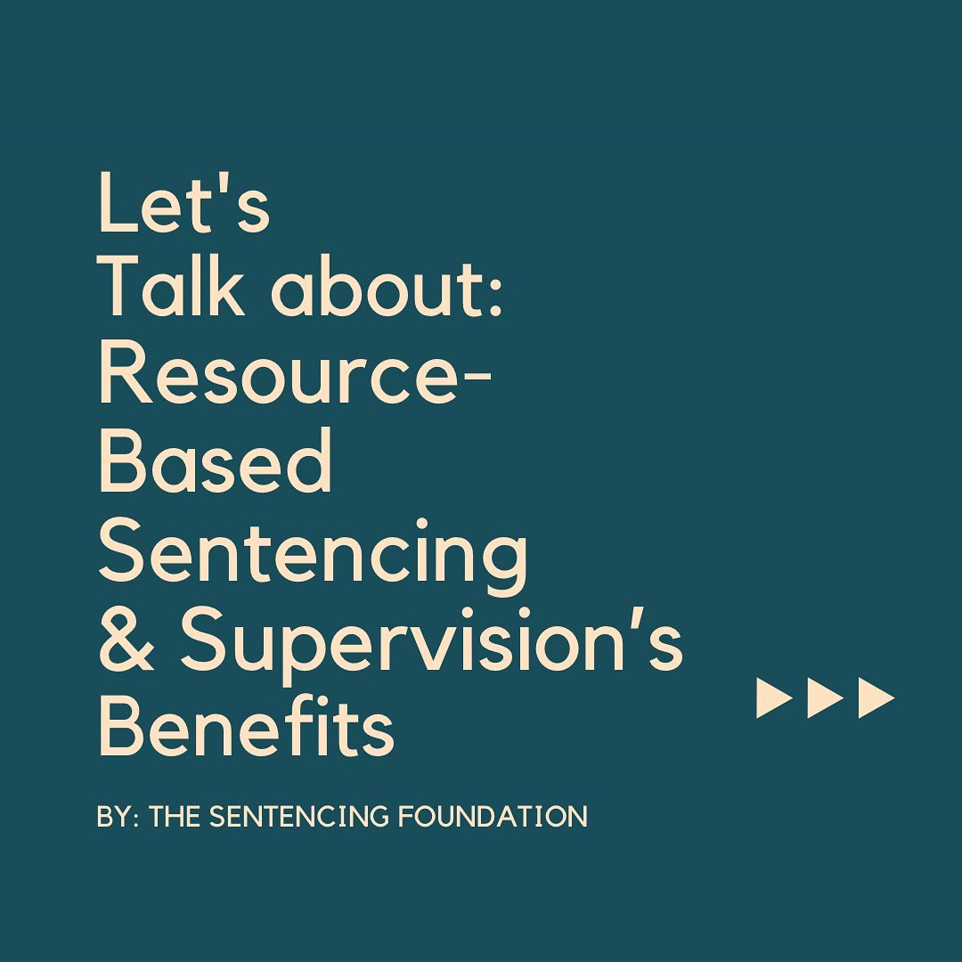 Let’s talk about the benefits of RBSS! If you want to learn more, go to our website at the link in our bio or thesentencingfoundation.org.
#criminal #justice #lawresource #restorativejustice #judges #sentencing #supervision #legalsupport #nonprofit #crimereduction #massincarceration #criminaljusticereform #reform #realchange #TheSentencingFoundation #TSF