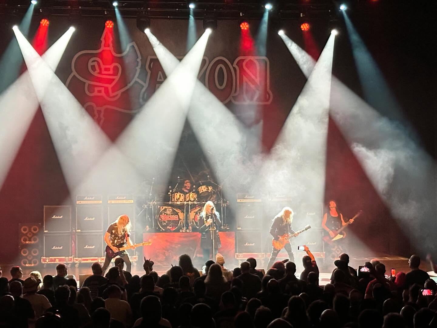 @saxon.official are so freaking legendary! Every time I see them, I’m blown away by how great they are! Another fantastic show tonight!