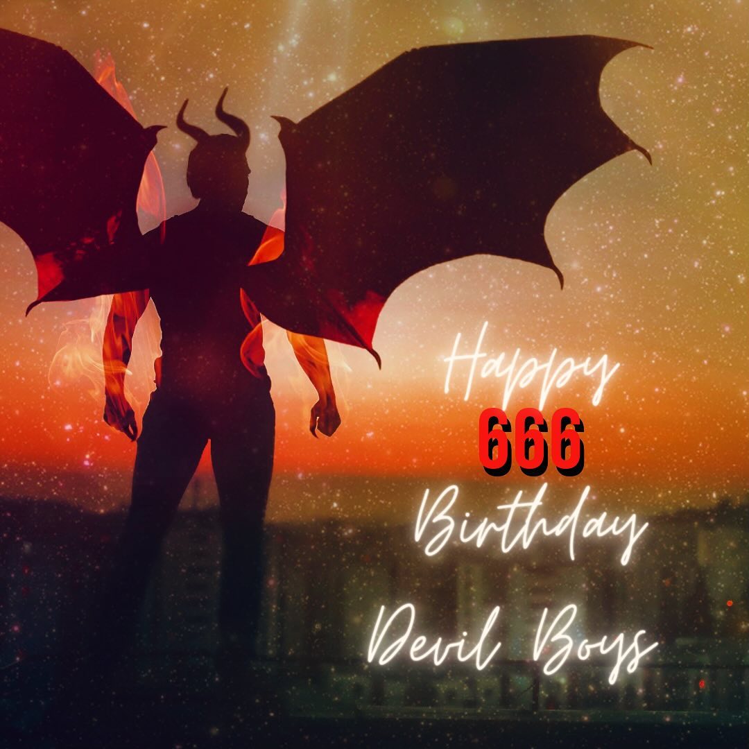 Happy birthday Devil Boys 🥳🥳
Devin & Darek 👿😈 miss u 🥺
I know, I’ve been gone for ages, but just wanted to wish my boys hbd on this day, and also say hi to you all! 👋 I’m still alive, in case anyone noticed I wasn’t here lol
