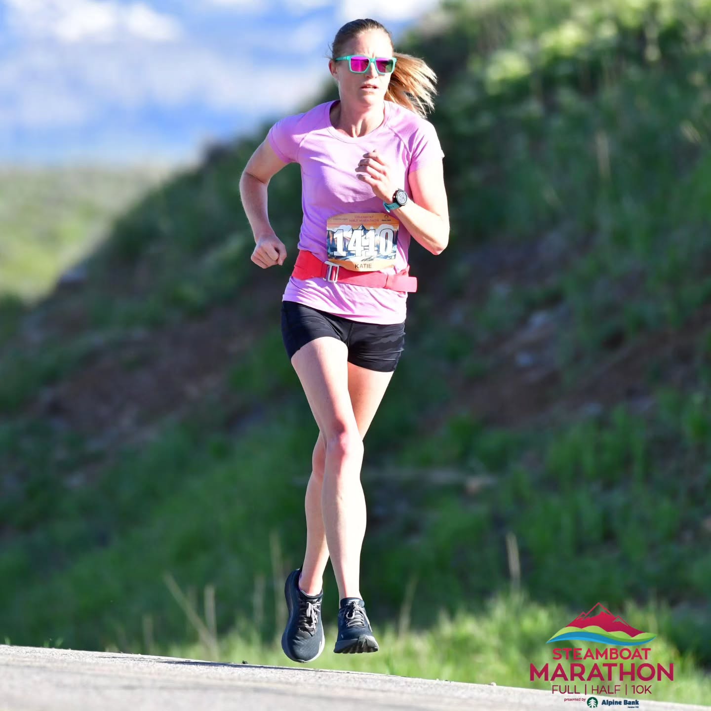For global running day I'm sharing a photo from the Steamboat half marathon this past weekend. It was not exactly the day I was hoping for but a I managed to finish under 1:30 despite several factors that prevented me from getting a proper pre race recovery (all outside of my control). It was a beautiful day and I managed to be the first female master athlete.
I have been a runner for over 28 years now and have learned that not all races go the way I hope. I've been putting in quality training and was set to run at least 2 minutes faster than what I ran. It might seem frustrating to spend so much time training for the race to not go as planned. I love the process of training and the daily grind of putting in hard work. So I'll keep grinding and running because I love it.
#keepgrinding #globalrunningday #onward #runnermom #runhappy #motherrunner #runningdietitian #fortcollinsrunning