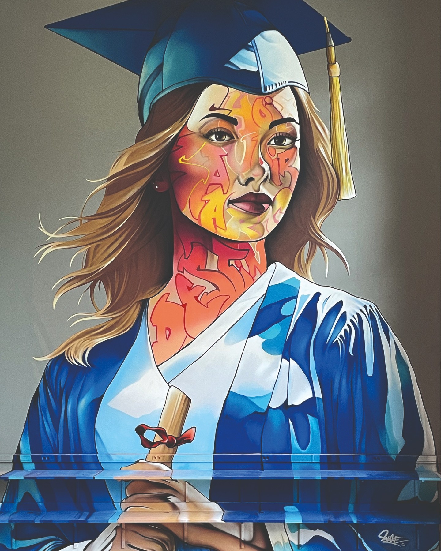 🎨 Parce que l’art est inscrit au cœur de notre modèle éducatif, nous avons souhaité donner carte blanche à @snakegraffiti et @jodibona, deux grands graffeurs reconnus internationalement sur la scène du street-art.
Incarnation d’un art universel et accessible à tous, ces deux artistes ont répondu avec enthousiasme à notre invitation en déposant sur nos murs leurs regards créatifs sur l’éducation. 👩🎓
Nous sommes heureux et fiers d’enrichir notre campus, 20 ans après sa création, de ces 2 œuvres exceptionnelles « Power of knowledge » et « Hope » qui célèbrent notre mission éducative