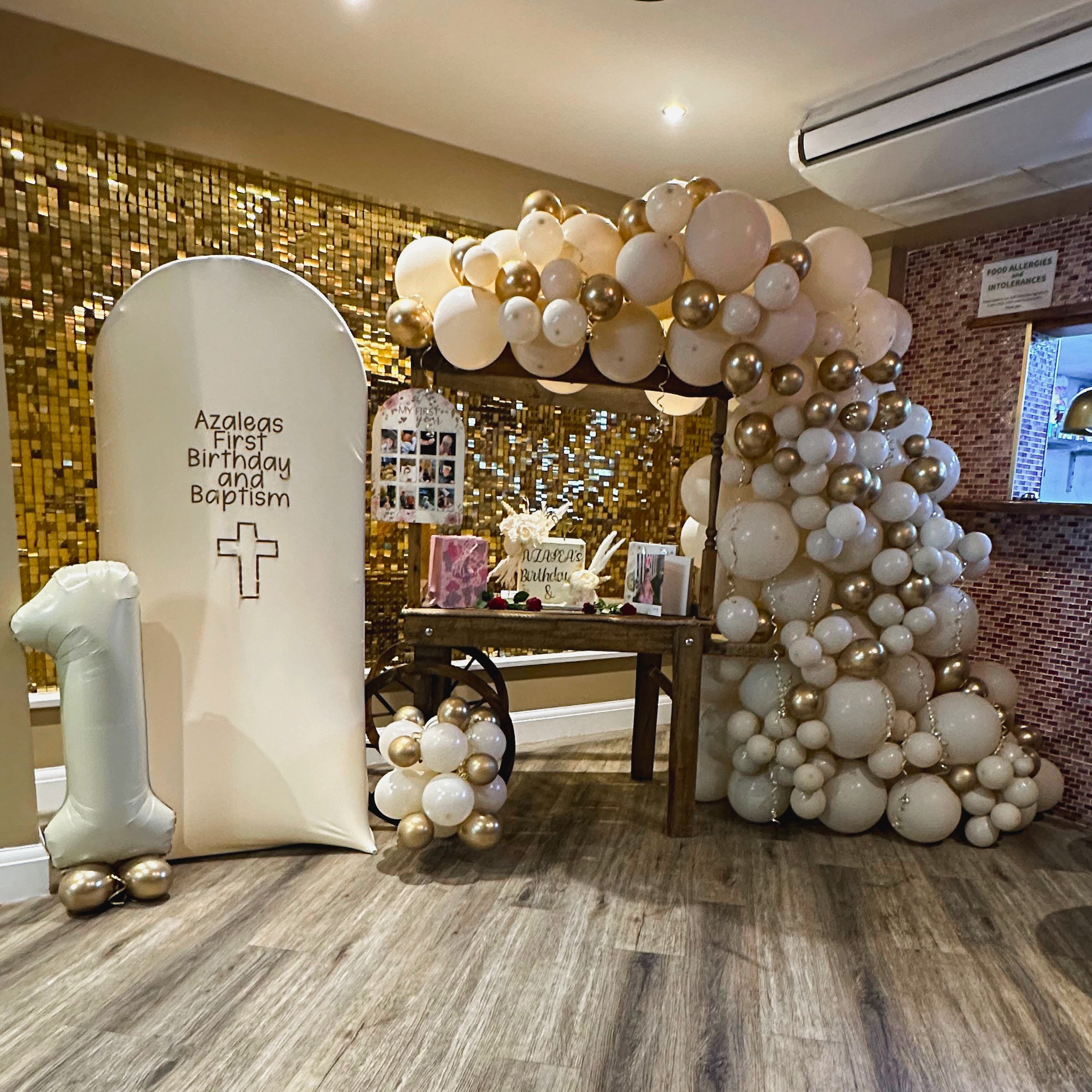 Transform your event with our stunning decorations! From half arches to sweet carts and sail boards, weโve got everything to make your baptism or baby shower unforgettable. ๐ธโจ For enquiries, email us at info@essexeventplanners.co.uk.
#EventDecor #PartyHire #EssexEvents #EventPlanning #BaptismDecor #BabyShowerDecor #EventStyling #PartyDecorations #EssexPartyHire #CelebrationDecor #EventDesign #PartyInspiration #essexeventplanners