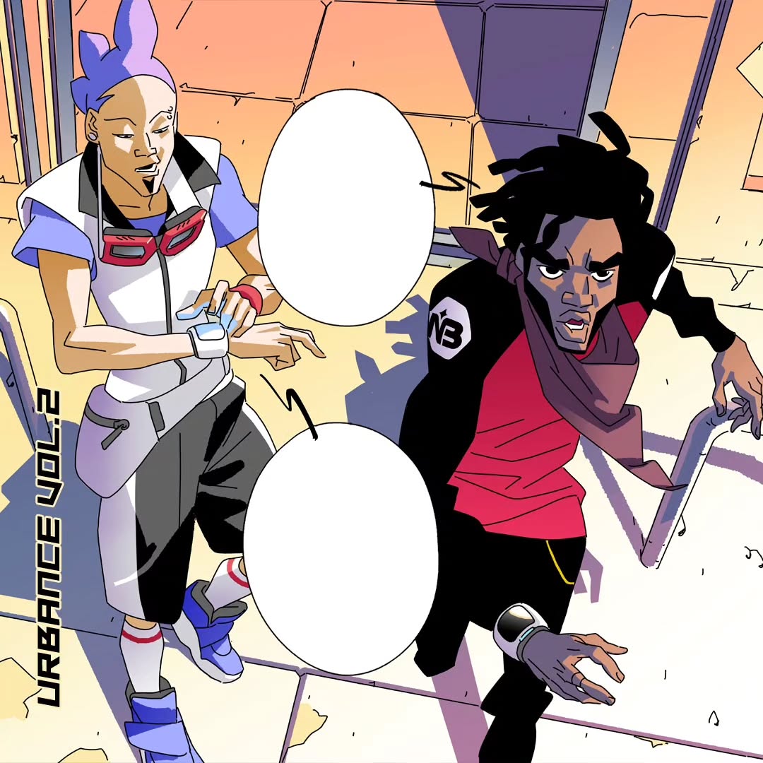 Le tome 2 d'Urbance sortira le 5 juillet 2024! Je suis particulièrement fier de ce nouveau volume car l'histoire prend un tout autre tournant, gagnant en intensité et mettant en scène de nouveaux protagonistes. Un grand merci également à @hermannpskayode pour son aide sur les trames et niveaux de gris, la qualité est au rendez-vous ! Je vous attend très bientôt pour la sortie, ne soyez pas en retard!
@ankama_editions #urbance #urbancemanga #manga #mangafrancais #mangafr #kenzell #lesya #coevo #japanexpo #artoninstagram #bd #comicbooks #comics