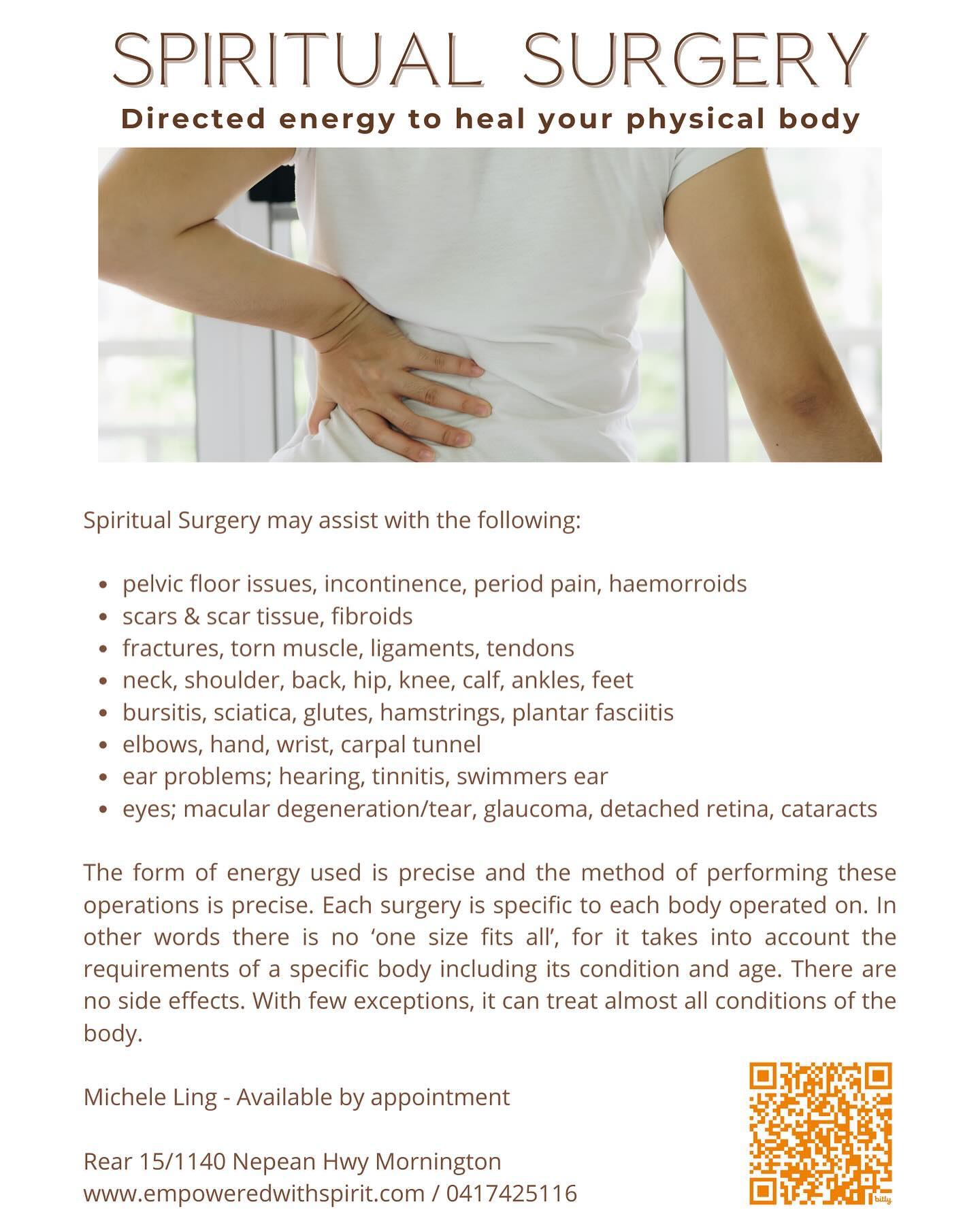 Spiritual Surgery is available by appointment in Mornington. https://www.empoweredwithspirit.com/spiritualsurgery
🧡
Crazy Horse on Replenishment and Balance
“When the human body loses an organ, it loses internal balance or harmony. What that organ provided has to be compensated for through other bodily components.
The search for a return to health must be through allowing the rest of the body to be in a condition to compensate for what has been lost, or to restore the most balance possible.
This means other parts of the body need to be better nurtured so as to allow them to provide the balance the body demands.
Only when medicine stops feting surgeons for being mere cutters and stretches itself to understand replenishment and balance, can it advance the human physical condition.”
Credit: Crazy Horse through Ian Rogers - Director Sphinx Spiritual
#healingthebody #healingthebodynaturally #spiritualsurgery #physicalhealingafterbirth #hearingloss #eyesightproblems #womenshealth