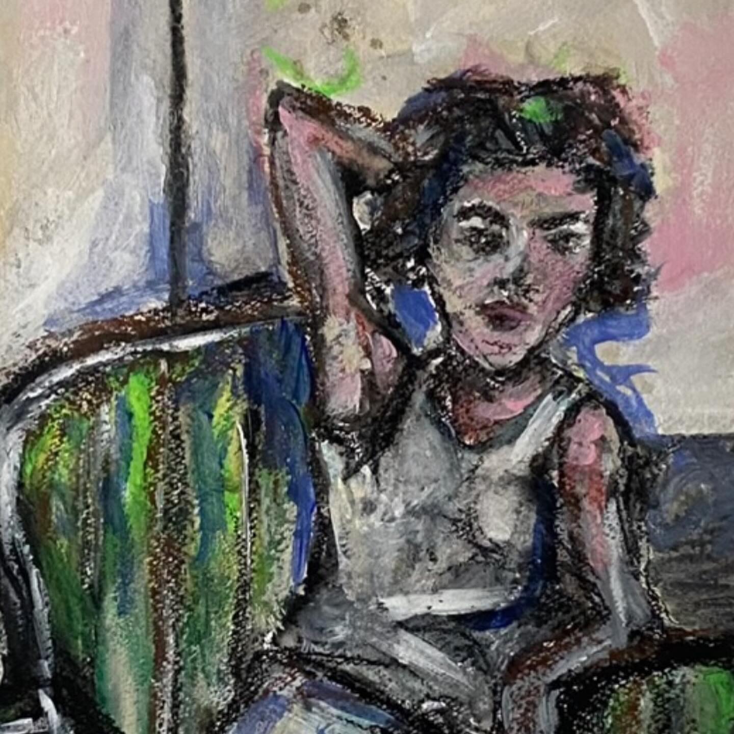 #madamedepompadour #woman #contemporaryart #artabstract #zeichnung #20x30cm