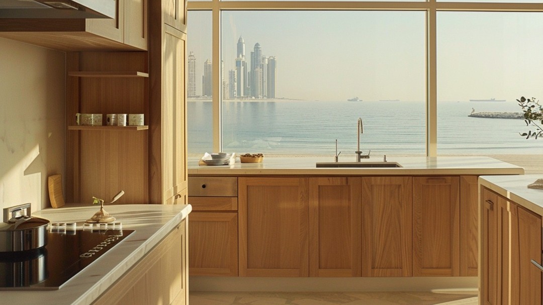 Natural wood is a beautiful choice when it comes to kitchen cabinetry. It pairs well with Shaker style doors but would also look great in an in-frame kitchen with flat doors 🧡
#naturalwood #naturalwoodkitchen #woodenkitchen #shakercabinets #shakerkitchensdubai #dubaikitchen #dubairenovation