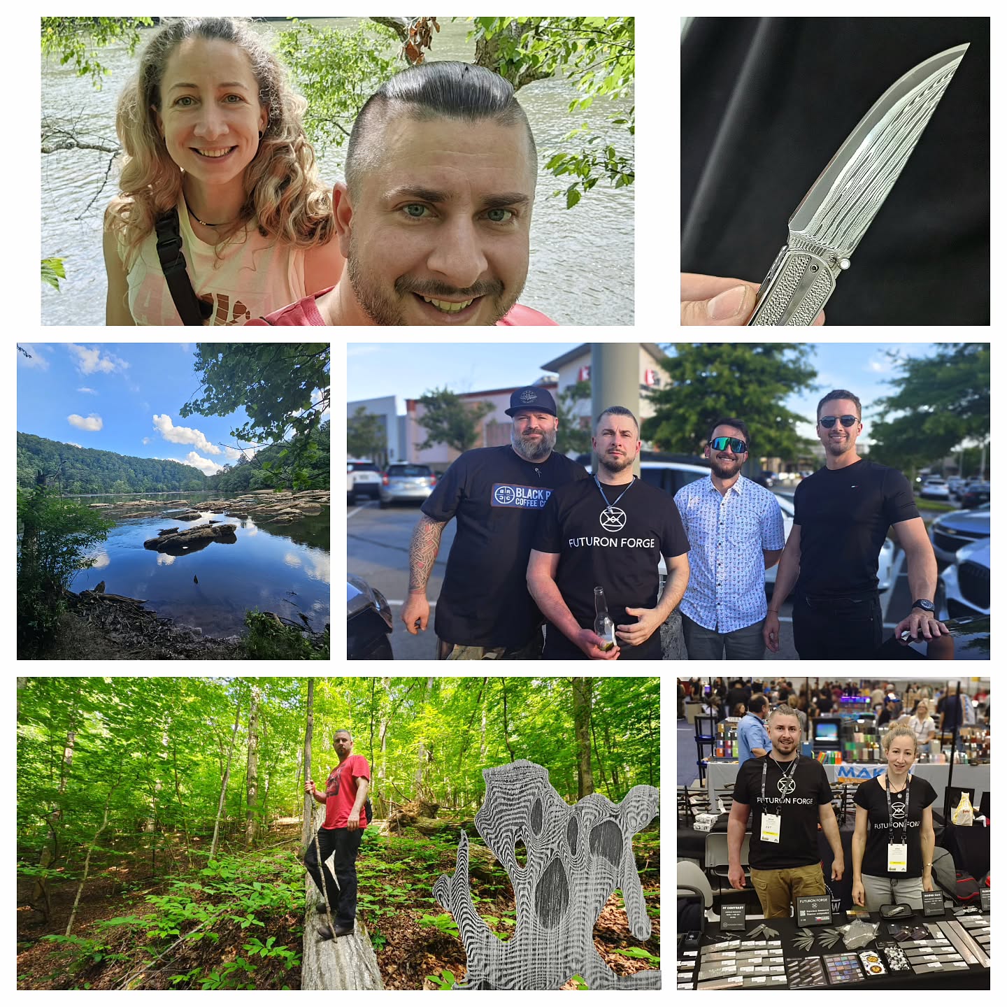 Another wonderful #bladeshow2024 Atlanta. It was a pleasure to meet you again. Have a knife day 🤠