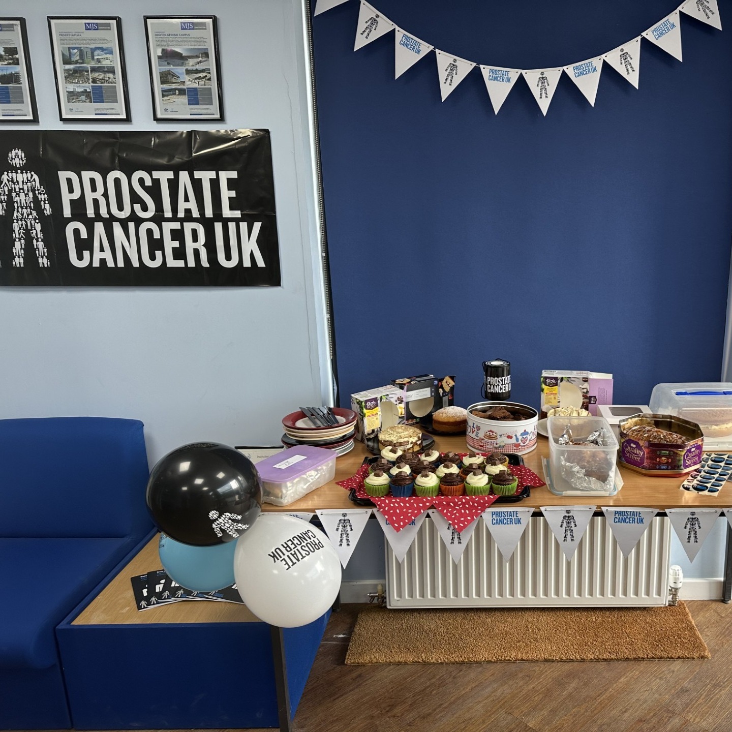 Today, as part of Men's Health Week, we're having a bake sale to raise funds for @prostatecanceruk
#MensHealthWeek #prostatecancerawareness #prostatehealth
https://prostatecanceruk.org/risk-checker?gad_source=1&gclid=EAIaIQobChMI4L-O3d7VhgMVYZNQBh0Lhw4SEAAYASAAEgJPovD_BwE&gclsrc=aw.ds&fbclid=IwZXh0bgNhZW0CMTAAAR1wGjClOe4h6Y3p23v2OnzEfnusOKiC3oBoppR8LodB-E3gLkP0UDUngf0_aem_AaQuDLx7n6VTng2vUXZfOOkXhgKcbXNRynoQLvnE9OVcQsEzCy2rzmKfXo3KahDcHxsxwXRXufgq8bANCgfa4A--