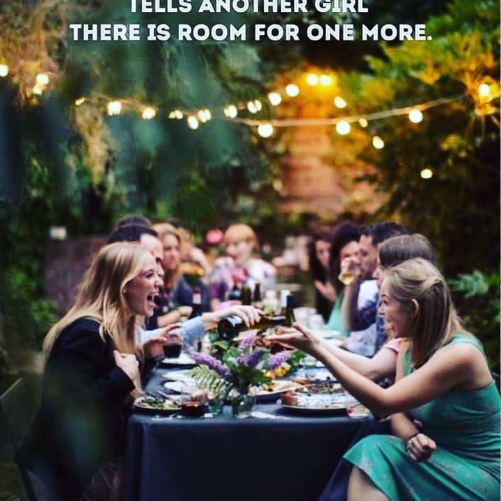 There is always room for you at the table.