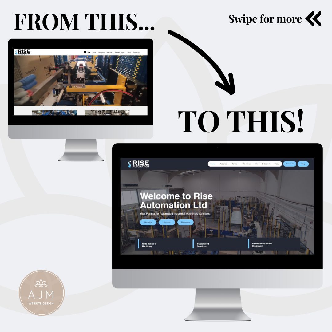 What a project this was!!
I’m so excited to share the launch of this new website for my incredible clients, Ross and Ashley at @riseautomation
🔗 https://www.riseautomation.co.uk/
This was my biggest website build to date, and I enjoyed every second of it!
Working with Ross and Ashley was an absolute pleasure - they are incredibly hardworking and always on point with their tasks. Because of this, we completed the entire website in just 6 weeks!
Let me know what you think…Don't forget to check out the mobile version too!
Keep your eyes peeled for a before and after video reel 👀
#WebDesign #WixWebsiteDesign #WebsiteLaunch #RiseAutomation #IndustrialAutomation #ClientSuccess #AutomationSolutions #NewWebsite #BeforeAndAfter