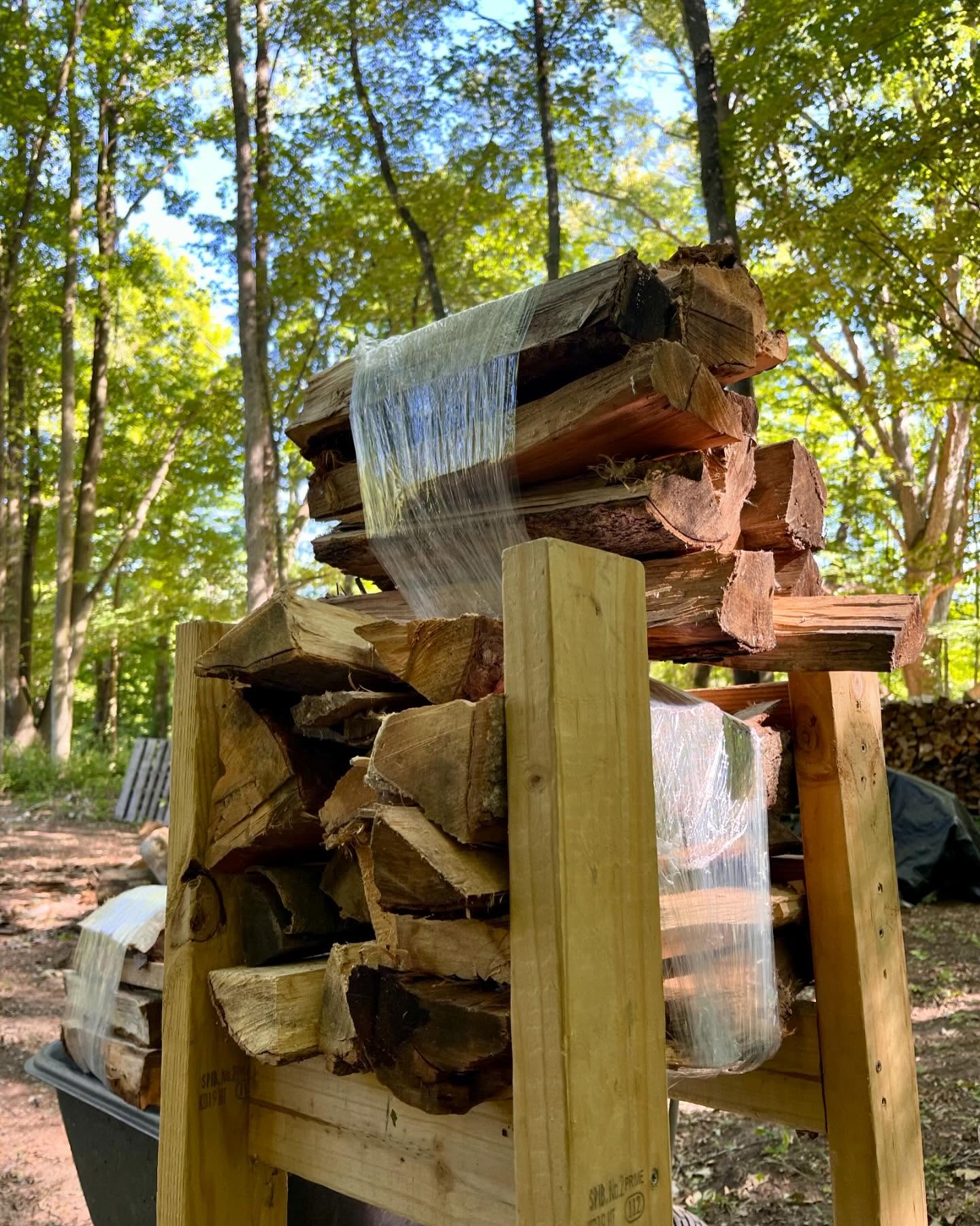 All locations have been restocked! Come see us in Otsego, Plainwell or Kalamazoo. Locations listed on our website www.riveraridge.com. Or you can click the link in our bio. #riveraridge #michigansmallbusiness #firewood