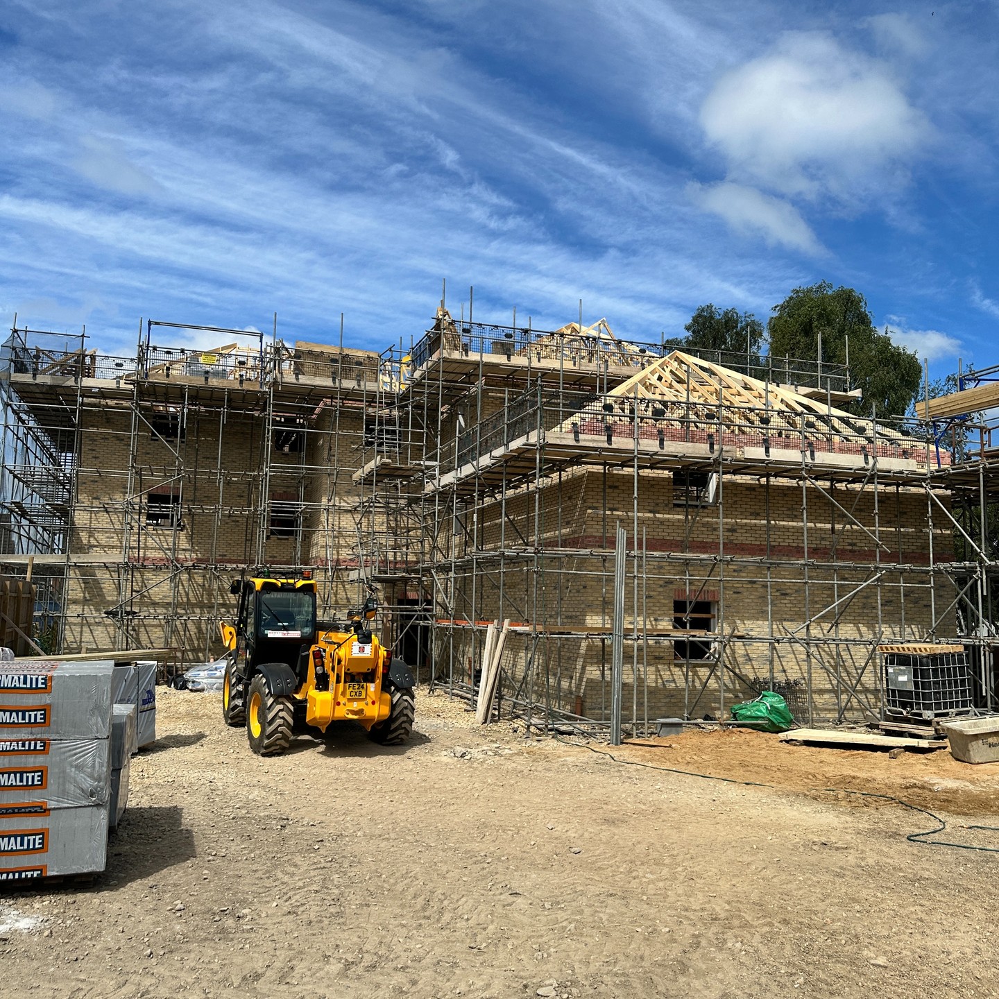 The structural roof work at our High Street development is nearly complete. We’re excited to get this one watertight and progressing internally.
#construction