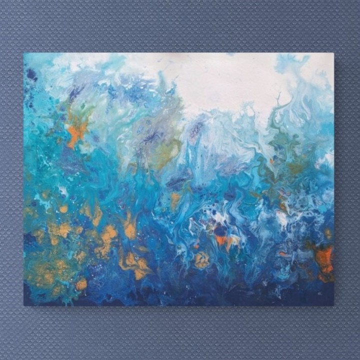 "Lueurs marines"
"Sea lights"
Acrylique, pouring
60 x 50 cm
custom order
#krissfro
#artistoninstagram
#artpouring
#fluidacrylicpainting
#abstractart
#contemporarypainting
#abstractpainting
#colourfulart
#colors