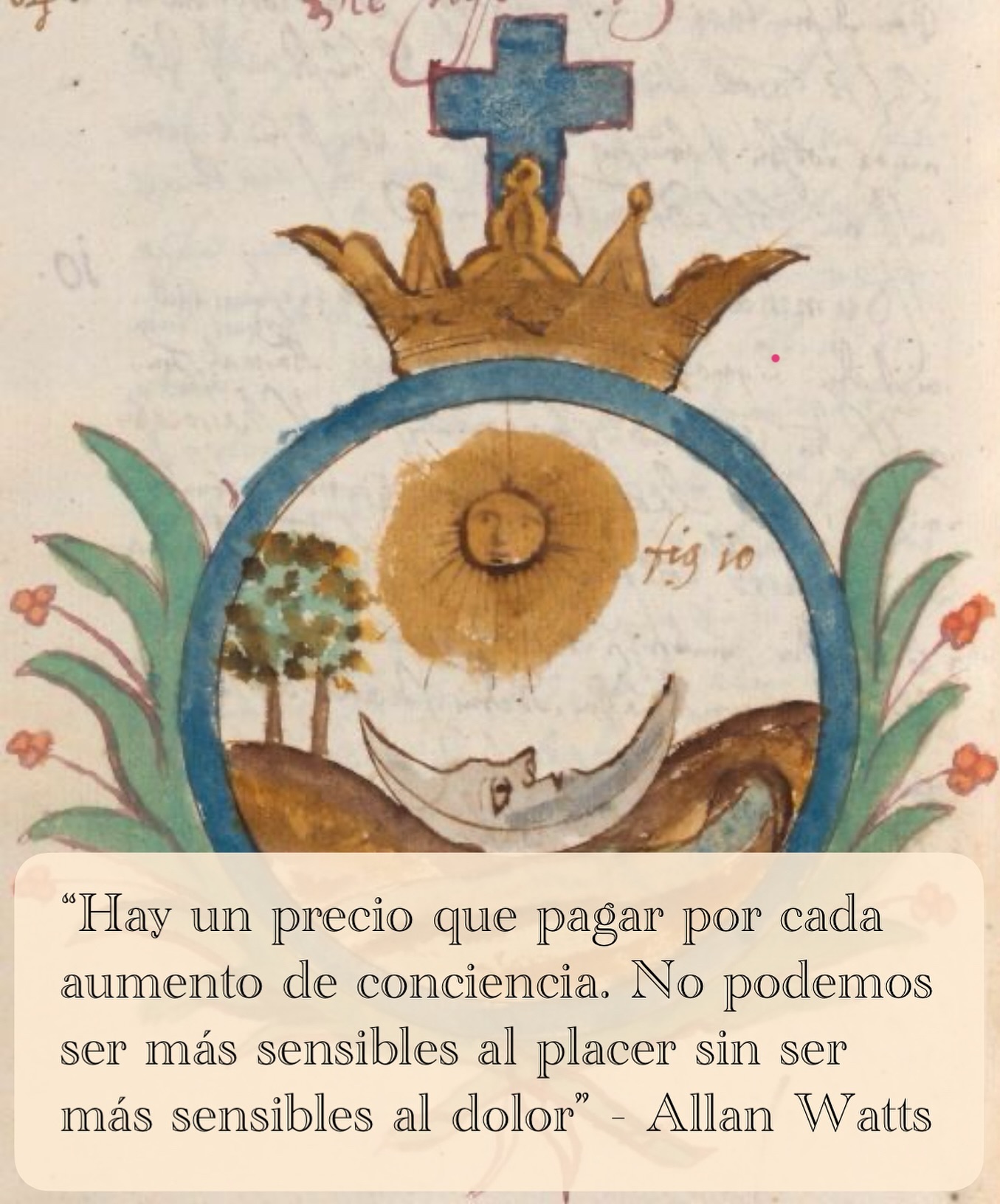 El conocimiento pide equilibrio entre ambas polaridades🙏🏼✨ El reconocimiento del placer pide reconocimiento del dolor. Si somos conscientes del ciclo de Yin y Yang es posible una mayor entrega y aceptación a sobrepasar las dificultades de la vida y un mayor agradecimiento y aprovechamiento de los tiempos de disfrute y descanso.
.
.
.
.
.
#frecuenciamistica #yinyang #doloryplacer #placerydolor #allanwatts #alquimia #albedo #conocimiento #filosofia