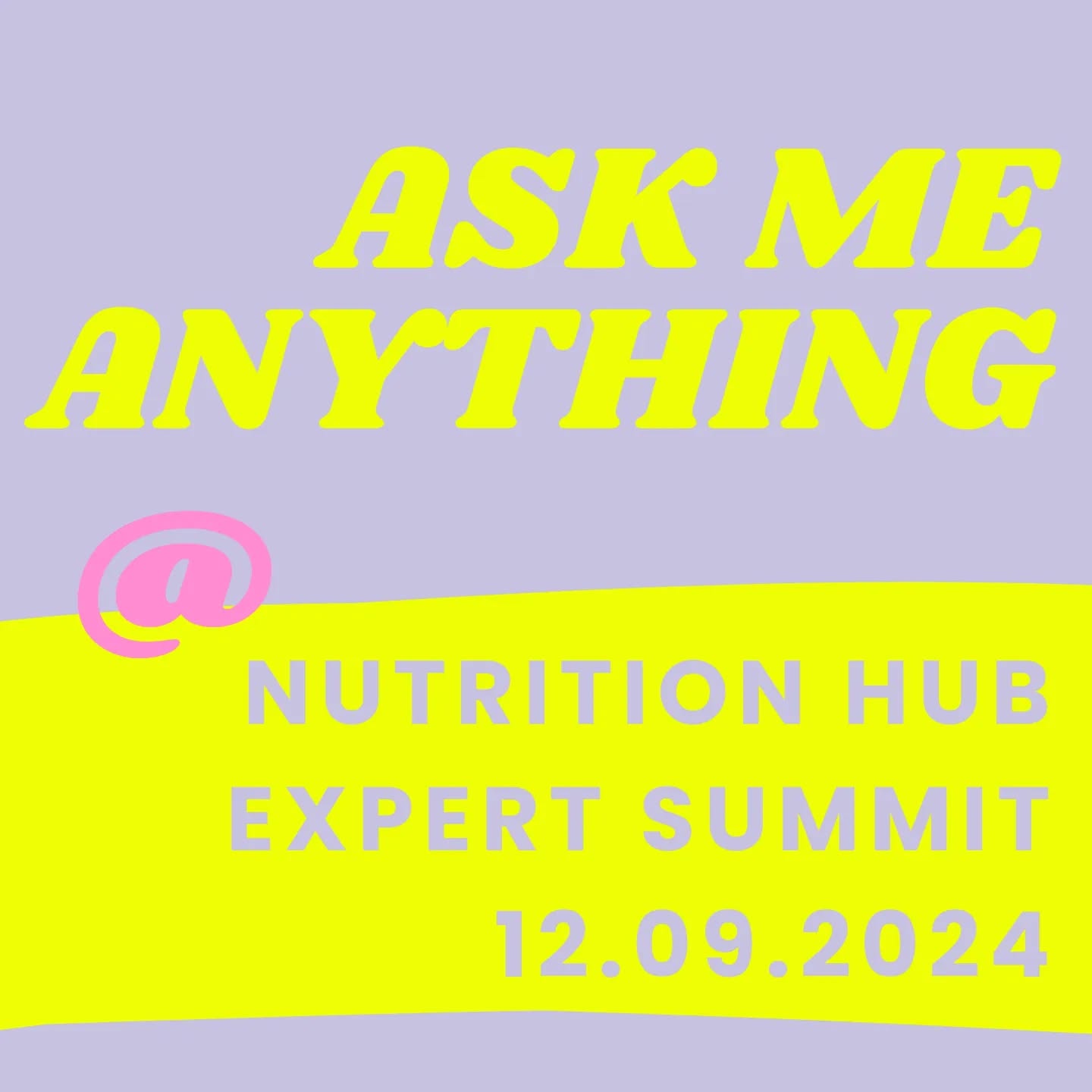 📢 Brandneu beim Nutrition Hub Expert Summit 2024: Unser „Ask me Anything“ Corner!
Am 12. September im Spielfeld in Berlin bieten wir Euch eine ganz besondere Gelegenheit: Im „Ask me Anything“ Corner könnt ihr persönliche Fragen an Gründer:innen stellen, einen Persönlichkeitstest machen, von professionellem Coaching profitieren oder euch über einen neuen, innovativen Studiengang informieren.
🚀 Mit dabei sind:
- Fabian Schlang (Ernährungswissenschaftler, Mitgründer von air up®)
- Lea Lange (Gründerin von LUNARY und JUNIQE, Beirätin Oetker Digital, Forbes 30 under 30)
- Julian Alexander Wehlmann (Consultant für Personal- & Organisationsentwicklung bei Pawlik Consultants, sportpsychologischer Experte)
- Dr. Maximilian Marquart (Co-Founder & CEO Planet A Foods)
- Emilie Wegner (Gründerin & CEO Hülsenreich)
- Prof. Dr. Katja Lotz (Initiatorin des brandneuen Studiengangs Personalisierte Ernährung an der DHBW Heilbronn)
So könnt ihr zwischen unseren TOP Vorträgen und Diskussionen also auch direkt von inspirierenden Persönlichkeiten lernen und eure ganz individuellen Fragen zu stellen!
Who's in? 🤩
Sichert euch jetzt noch Tickets über den Link in der Bio 🔗
Wir freuen uns auf euch! 💥