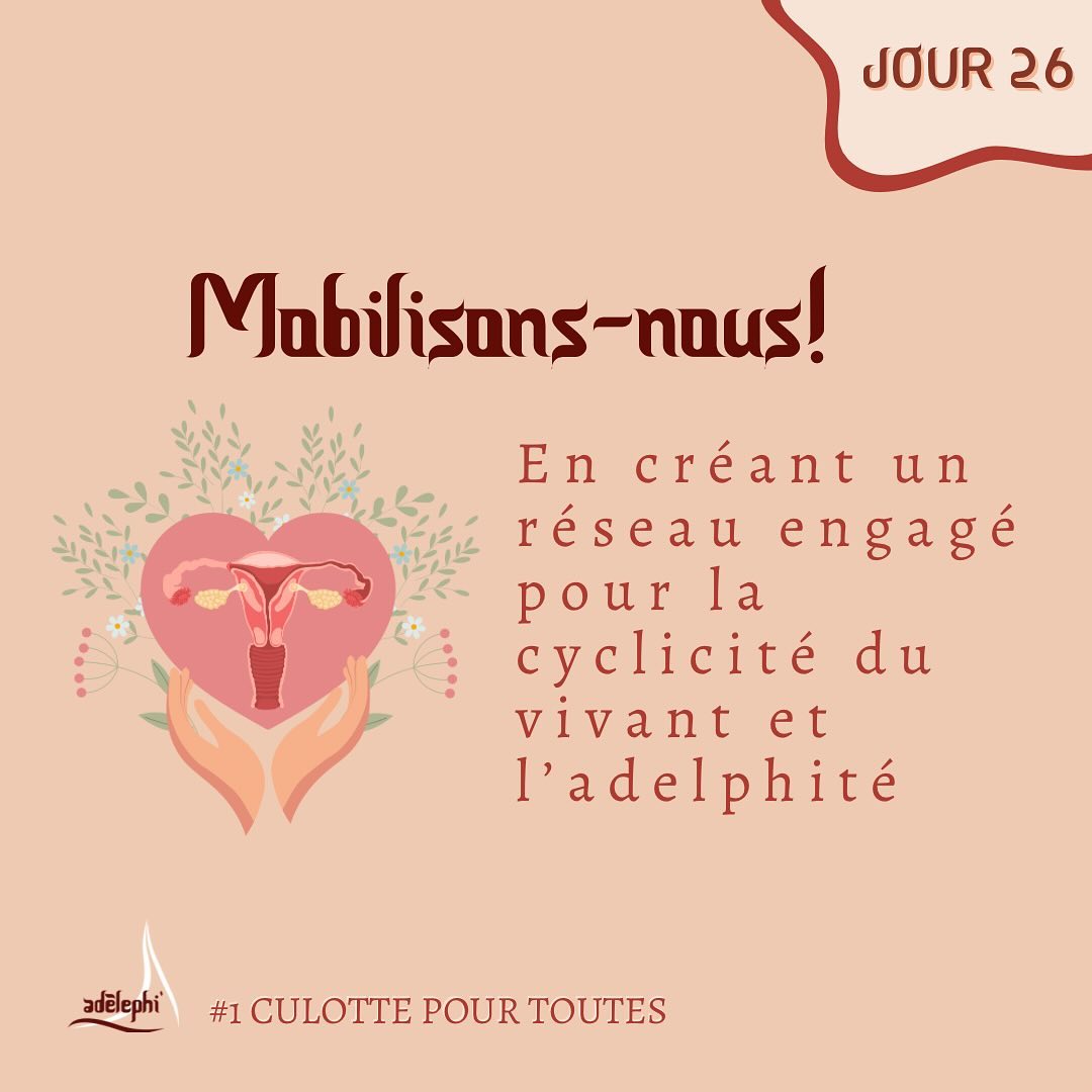 📢 Mobilisons-Nous Ensemble ! 🌍
Vous pouvez nous aider à faire grandir notre collectif en devenant membre ! Devenir membre d’Adèlephi, c’est peser plus lourd dans notre lutte pour l’accessibilité universelle des protections périodiques et pour lever durablement la précarité menstruelle. C’est un impact à long terme, et il est possible de payer sa cotisation mensuellement : seulement 62€, soit un peu plus de 5€ par mois.
Pour les moins de 18 ans, la cotisation est gratuite ! Vous pouvez soutenir notre cause en nous rejoignant et montrer l’importance de porter les questions de santé féminine au niveau sociétaire.
Les commerces et les communes peuvent également nous rejoindre. N’hésitez pas à en parler à votre réseau et à nous mettre en contact avec ceux qui pourraient nous soutenir.
Ensemble, nous pouvons faire une différence significative et durable. Rejoignez-nous dès maintenant et faites partie du changement ! 💪❤️
#1CulottePourToutes #Adèlephi #Solidarité #PrécaritéMenstruelle #SantéFéminine #Communauté