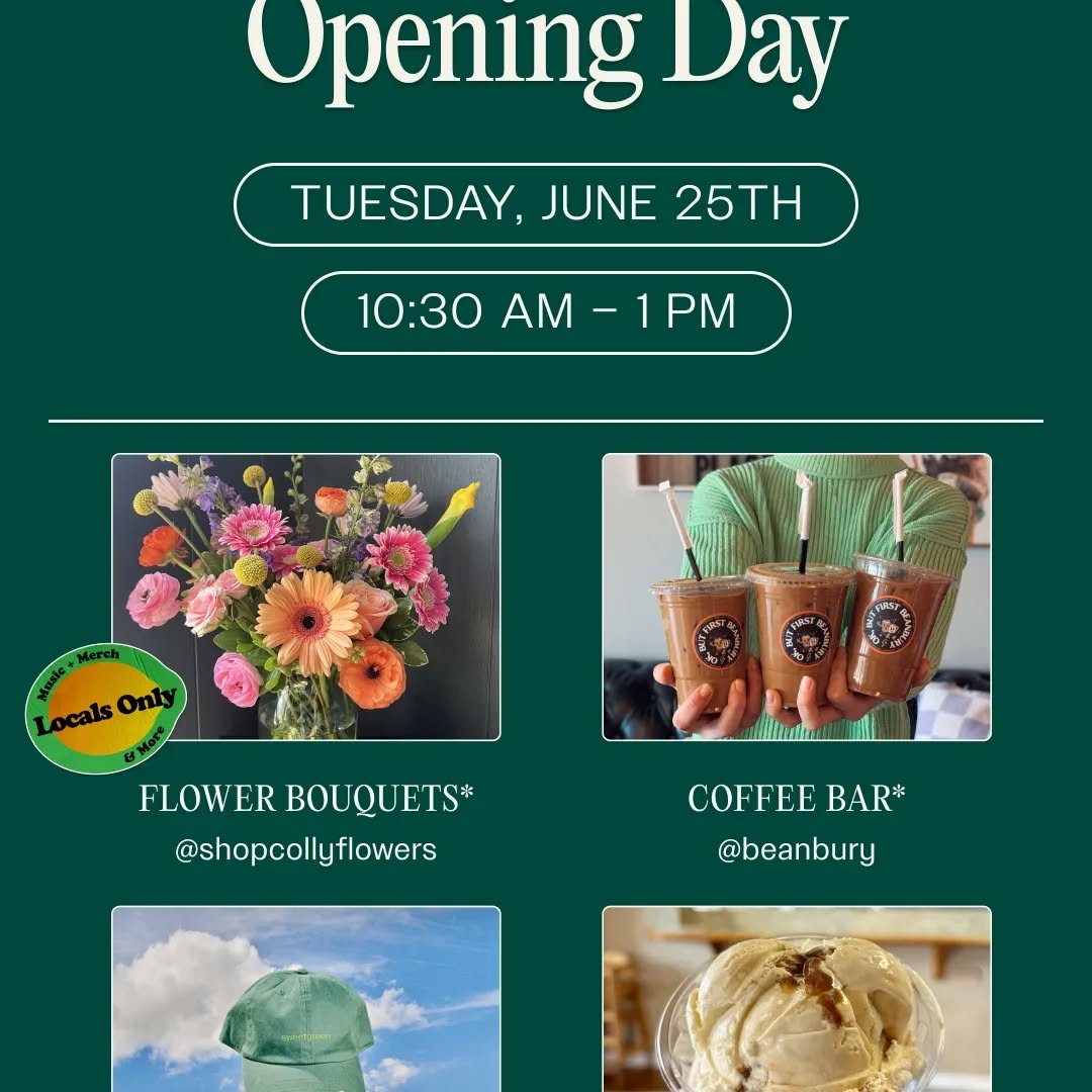 Happy Summer, Morristown! We hope that everyone is recovering from last week's heat wave and is settling in to the (finally) cooler weather.
To help celebrate the arrival of @sweetgreen in Morristown, we've created a limited edition ice cream inspired by the flavors of Sweetgreen's menu! Called "The Sweetest Green," it's an avocado and olive oil base sweetened with honey and tossed with roasted and seasoned cashews: the perfect way to celebrate the store's grand opening tomorrow at 10:30am.
And remember, we've only made just enough for the first 75-100 of Sweetgreen's first customers, so make sure to get in early while you can!