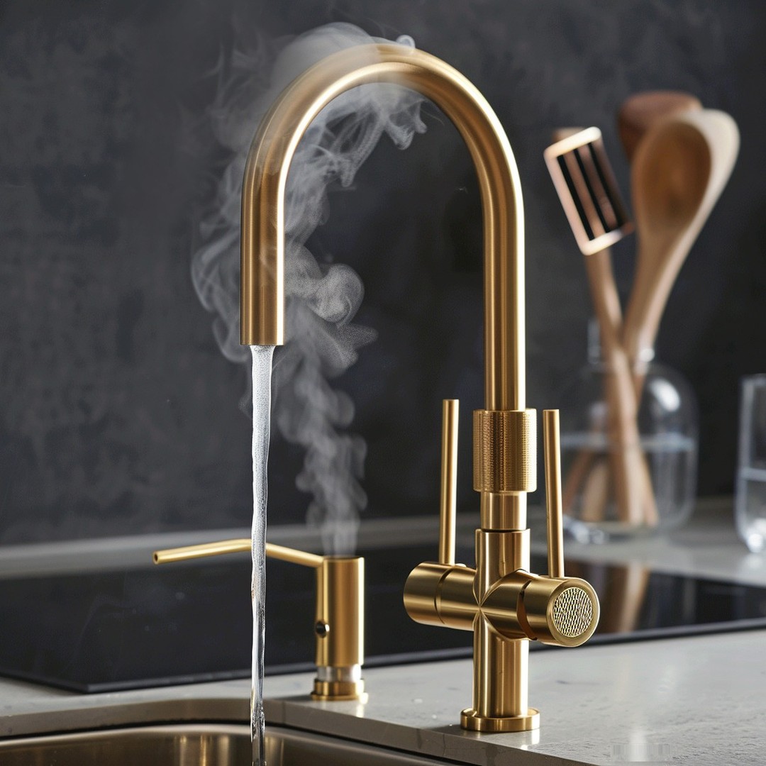 Boiling water taps are all the rage these days, and for good reasons! 💧✨ However, if you live in the UAE and are considering one, it's important to note that they are connected to tap water. While some people are comfortable using filtered tap water, if you're not, a boiling water tap might not be for you. What are your thoughts? 🤔
#dubailiving #kitchentrends #boilingwatertap #homeimprovements #uaehome #kitchentap #hotwatertap #tapwater