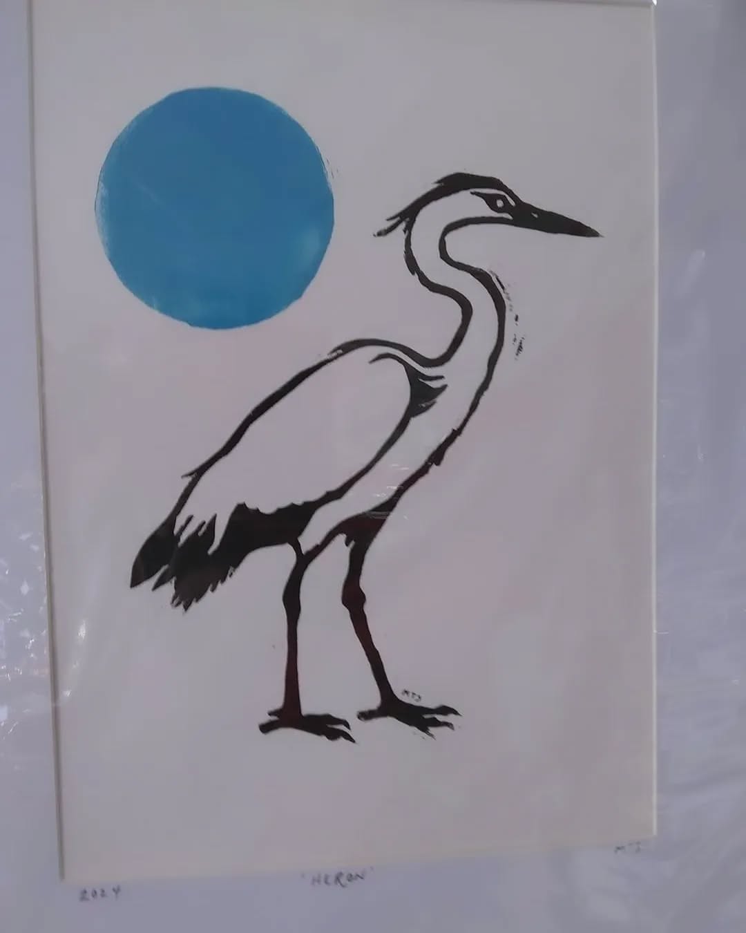 Gorgeous Scottish wildlife lino prints by Mark Scolding.