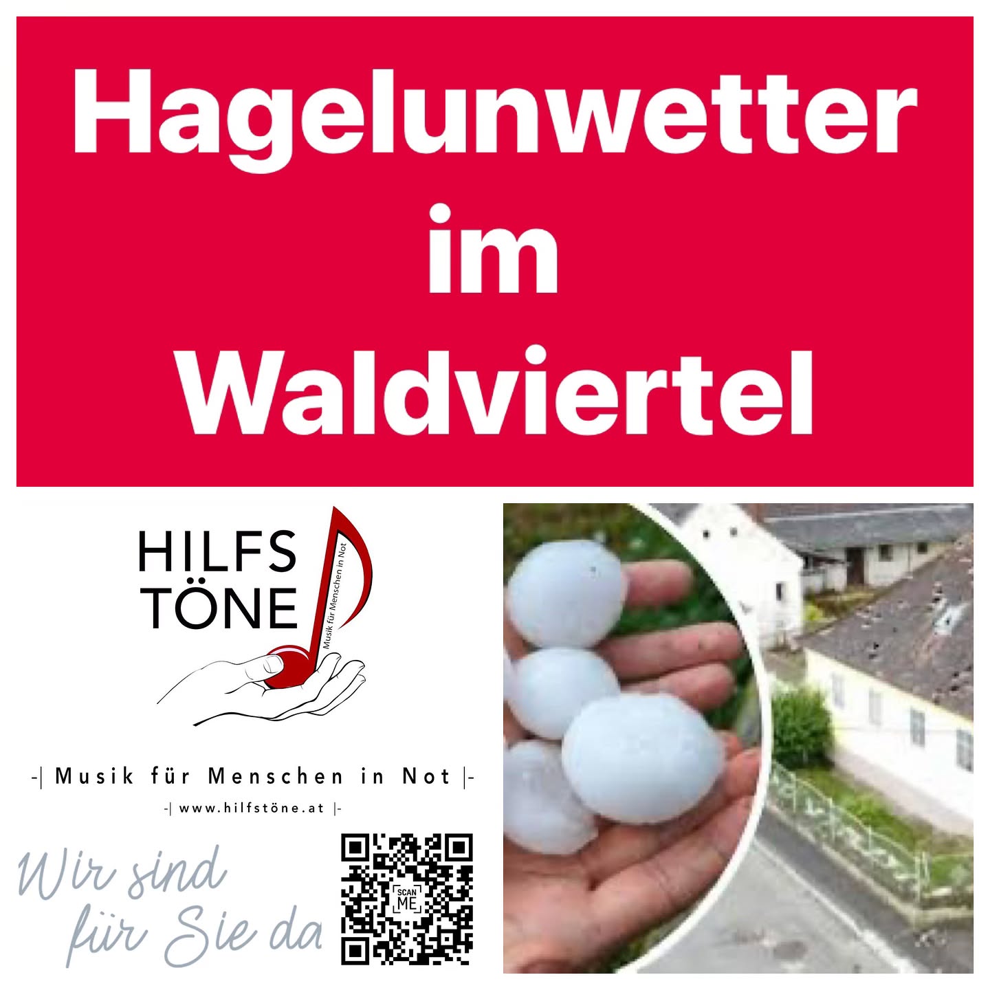 Die HILFSTÖNE stellen nach dem Hagelunwetter im Waldviertel finanzielle Mittel aus den Katastrophenfonds der HILFSTÖNE für Betroffene in den Katastrophengebieten zur Verfügung. Damit will Präsident Clemens Unterreiner ein Zeichen der Solidarität setzen und mit dieser Soforthilfe besonders einkommensschwachen Personen unbürokratische Hilfe zukommen lassen. Alle Infos unter www.hilfstoene.at @clemensunterreiner @hilfstoene @waldviertel.at #ClemensUnterreiner #kammersänger #österreich #hilfe #hagelschaden #Katastrophenhilfe #unterreiner #waldviertel #charitygentleman #hilfstoene 📸©️HILFSTÖNE | Social Media
