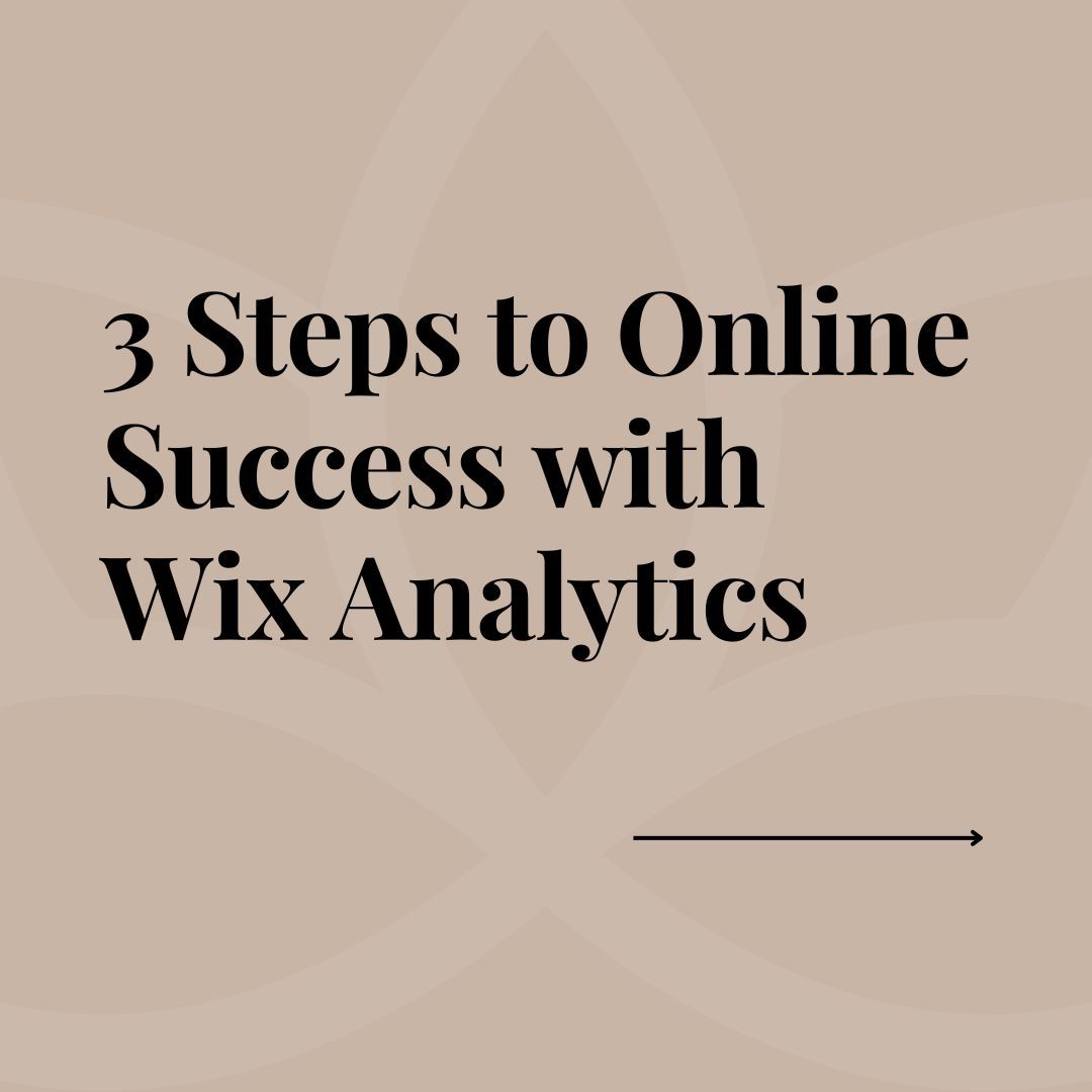 3 ways to Online Success with Wix Analytics 📈
1. Track
Review your traffic, visitor behavior and revenue reports.
2. Understand
Get tailored recommendations on how to improve.
3. Act
Implement the recommendations and measure the results.
Did you know that I offer a monthly Wix Website Analytics service that also includes maintenance which enables you to ACT and implement recommendations?
Contact me to find out more.
📱07747478613
📧hello@ajmwebsitedesign.co.uk
#Wix #WixAnalytics #WebsiteDesigner #Surreysmallbusiness #Smallbusinessowners #AJMwebsitedesign #dataledinsights