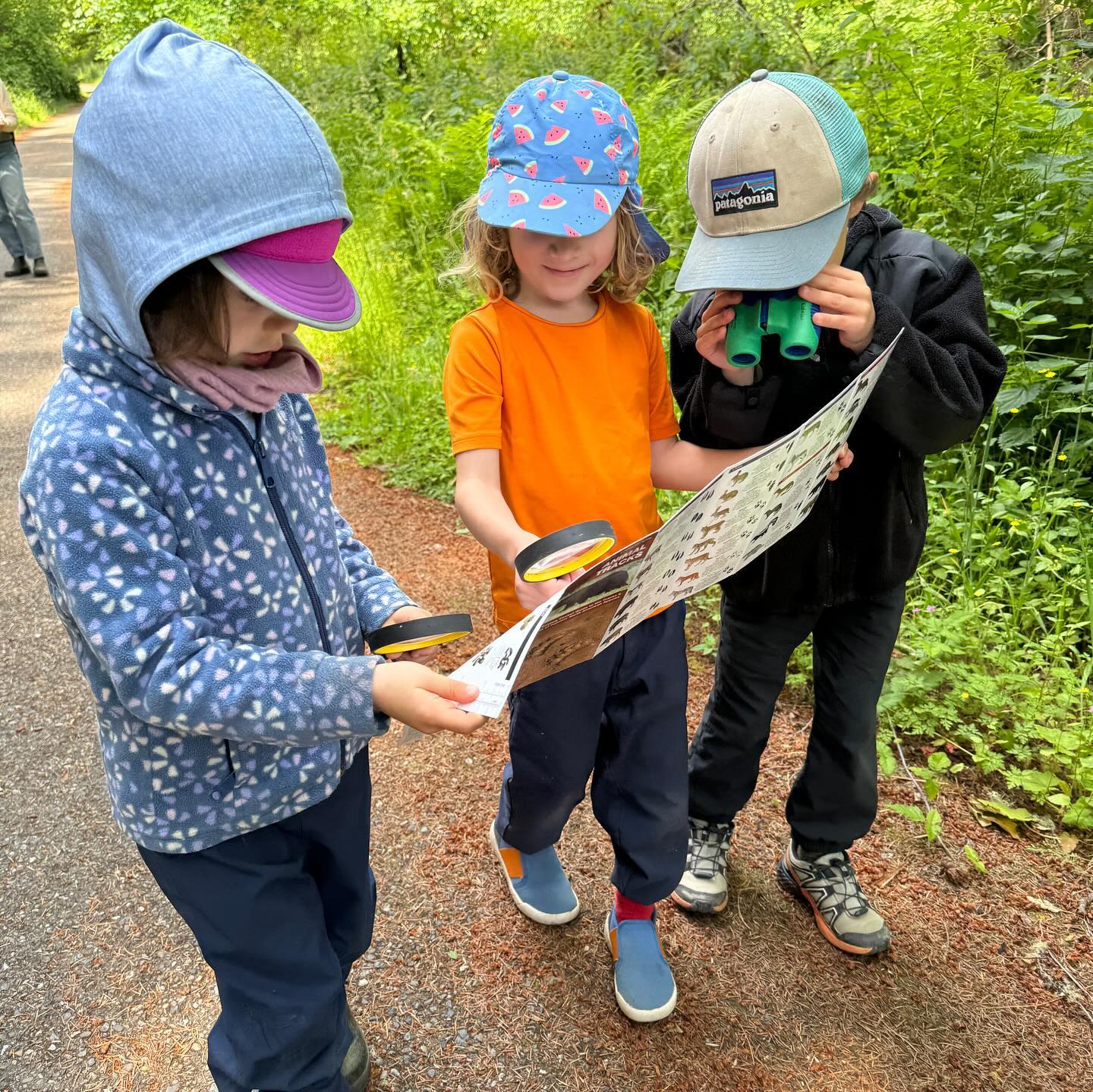 When hitting the trail, donāt forget your field guide, a magnifying glass, some binoculars, and your friends! š
.
.
.
.
.
#forestschool #forestpreschool #childrensartstudio #wildspaces #outdoors #outdoorkids #outdooreducation #outdoorlearning #optoutside #naturebasedlearning #wildschooling #rewildyourchild #classroomwithoutwalls #cedarsongway #placebasededucation #natureschool #natureplay #naturekids #pnwkids #pnwkids_washington #olympia #olympiapreschool #olympiawashington #pacificnorthwest #wildandfreechildren #interestledlearning #learnwiththeland #ancientfuturespbe #trailready
