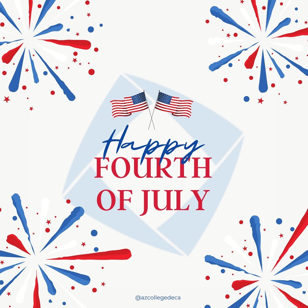 Arizona Collegiate wants to wish everyone a Happy 4th of July ! We hope everyone has a fun and safe day ❤️💙🤍