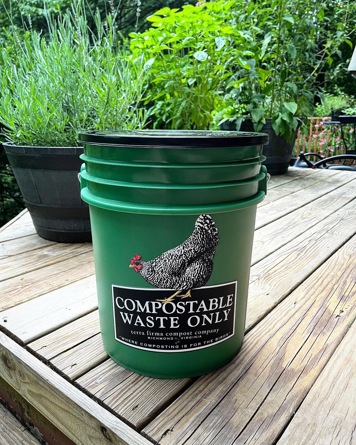 Tell your friends! We're now composting in Lakeside! ♻️
The only thing missing from your Lakeside doorstep is our fashionable compost bucket. Add one to your doorstep decor today!*
*We'll collect the bucket from your doorstep every two weeks, but you may keep it anywhere that suits you.
#composting #foodwaste #rva
