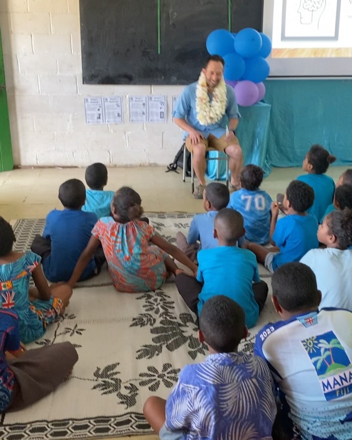 I have just given a talk at a village Island school (in Fiji) on Mental Health and Wellbeing and it’s been the highlight of my week! This was a group of around fifty 6-13 year olds,
We covered the following topics:
- Mental health vs physical health
- Why feeling happy, sad or anxious sometimes is a completely normal part of being human
- 5 ways of looking after our mental health through connecting, being active, gratitude, learning and giving.
- Emotion skills - how to recognise, label, express and regulate difficult feelings (emotions) using the colour monster. (Incorporating Marc Bracket’s RULER technique)
- Building a ‘playlist’ of things that make us feel good when we are sad/angry/anxious etc.
- The good and bad of social media - self esteem, cyber bullying and how to put boundaries around it.
In return, I was kindly gifted the amazing Lei (necklace of frangipanis) you can see in the photos, alongside a bunch of coconuts and home made doughnuts!
I think that having these conversations with young people and helping them to develop their emotion skills and self-care early really sets them up for the harsh realities of adult life! It was great to see their little faces light up and I really enjoyed this cultural interaction.
