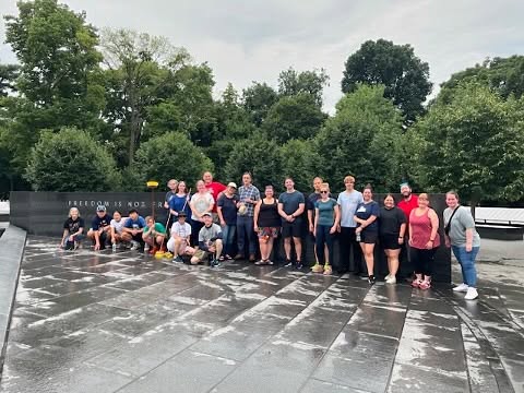 Thanks to everyone who came out to the Korean War Memorial washing!