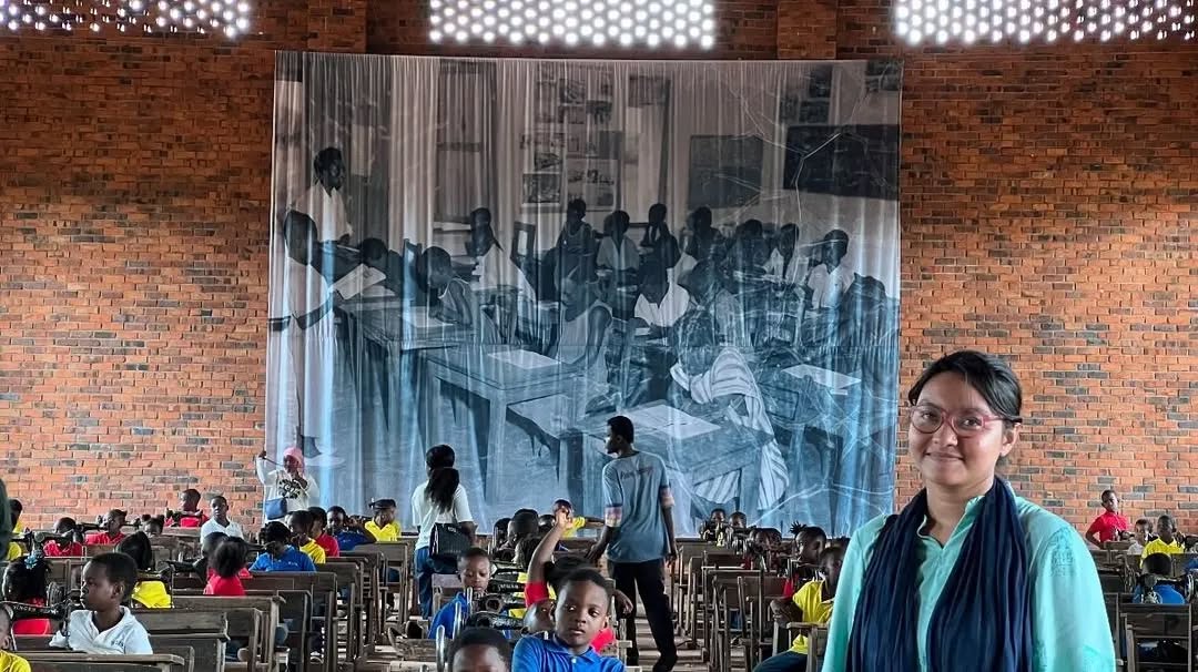 Here are photographs of our Samdani Art Award 2023 winner, Purnima Aktar, during her residency at the Red Clay Studio in Ghana.
Last year, the jury selected two joint winners for the biennial Samdani Art Award, with Purnima Aktar receiving the residency at Ibrahim Mahama's Savannah Centre for Contemporary Art and Red Clay. We extend our heartfelt gratitude to Ibrahim Mahama, the Savannah Centre for Contemporary Art, and the entire Red Clay team for their generous support and hospitality during her residency. We can’t wait to see how this experience further inspires Purnima’s practice.
Photographs by @ibrahimmahama3
@dhakaartsummit
@nadiasamdani
@rajeebsamdani
@dhakadiana
@rux_q
@atondrita_purnima
@swilin_haque
@sazzad1985
@iftekharnoor
#dhakaartsummit #samdaniartfoundation #dhaka #art #artwork #DAS #exhibitions #contemporaryart #purnimaaktar #SAF #Ghana