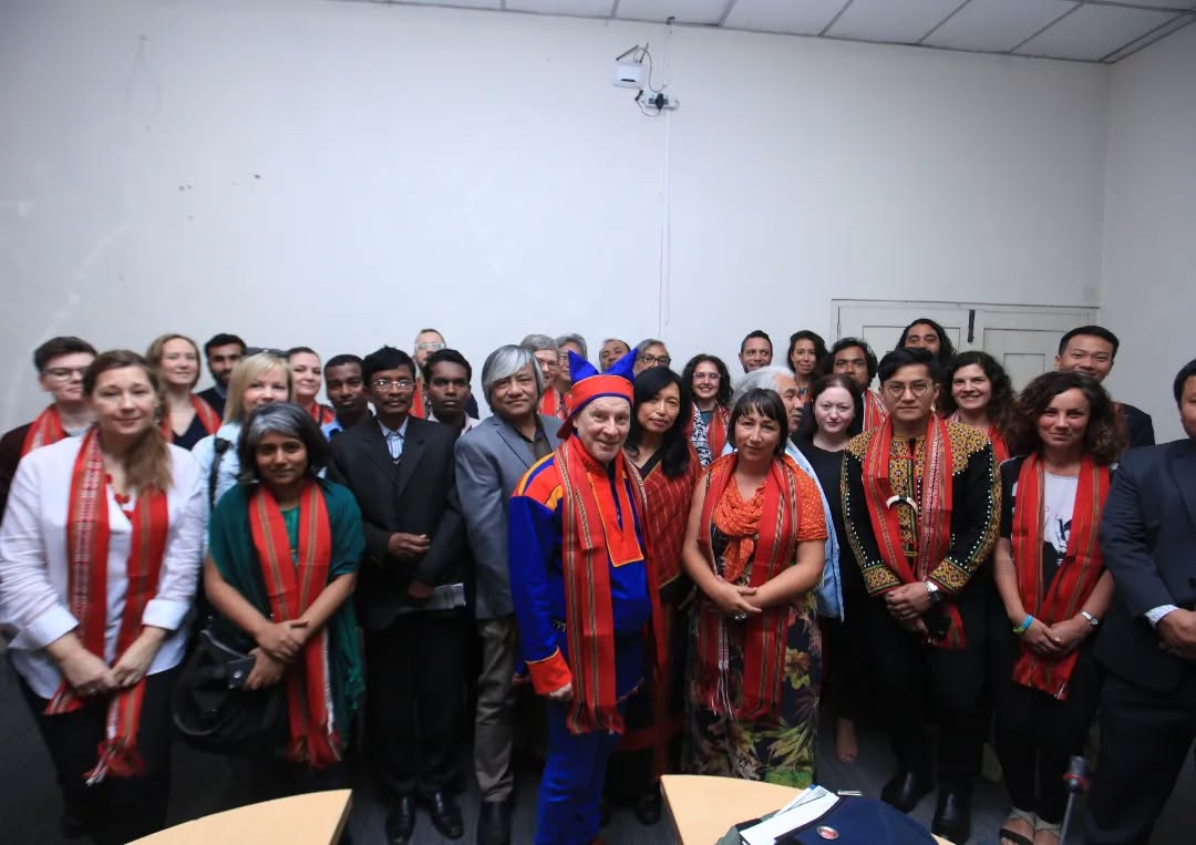 Today, we look back at one of our favorite programs from DAS 2018: Critical Writing Ensembles – Sovereign Words, curated by Katya García-Antón.
The Office of Contemporary Art Norway returned for the second time to the Dhaka Art Summit 2018 with ‘Sovereign Words: Facing the Tempest of a Globalized Art History,’ a platform of panel discussions, lecture performances, group debates, and readings. ‘Sovereign Words’ was a new iteration of the ‘Critical Writing Ensembles,’ committed to strengthening critical writing within and across communities worldwide. This edition focused on writing by peers from Indigenous communities around the world, contesting the Western canon.
‘Sovereign Words’ was conceived by OCA and organized in partnership with DAS, Artspace Sydney, and the Australia Council for the Arts.
Watch all the presentations by the panellists, including Ánde Somby, Biung Ismahasan, Daniel Browning, David Garneau, Djon Mundine, Gayatri Chakravorty Spivak, Hannah Donnelly, Irene Snarby, Kabita Chakma, Kimberley Moulton, Léuli Eshraghi, Máret Ánne Sara, Megan Cope, Prashanta Tripura, Santosh Kumar Das, Santosh Tripura.
Get the book 'Sovereign Words: Indigenous Art, Curation, and Criticism' published by the Office for Contemporary Art Norway (OCA) with Valiz Foundation. Link in bio!
Photographs from DAS 2018.
@dhakaartsummit
@samdaniartfoundation
@nadiasamdani
@rajeebsamdani
@dhakadiana
@rux_q
@oca_norway
@valiz_books_projects
@katyagarciaanton
@artspacesydney
@swilin_haque
@sazzad1985
@iftekharnoor
#dhakaartsummit #samdaniartfoundation #dhaka #art #artwork #DAS #exhibitions #contemporaryart #SAF #sovereignwords #OCA