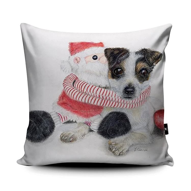 My art on wraptious cushion. Please vote for me on their site. ♥️♥️