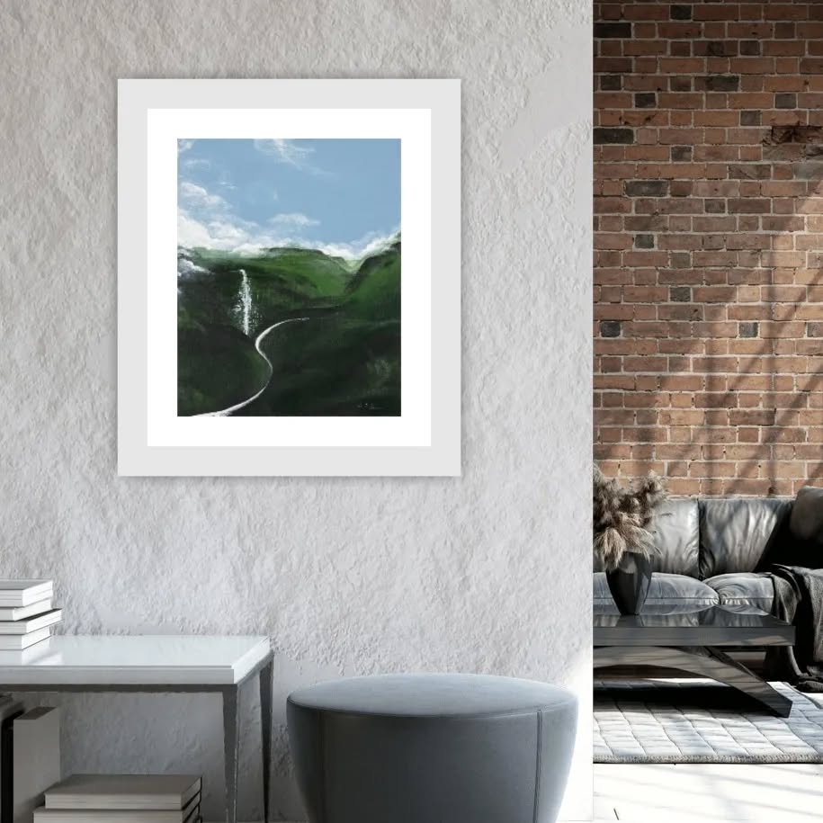 𝗜𝗻 𝘁𝗵𝗲 𝗔𝗶𝗿𝘀 | La Réunion
~ Acrylic Painting on Canvas Board
~ 52.6 x 62.6 cm (with frame)
#art #artist #artlife #arts #artwork #artforsale #painting #paint #landscape #landscapepainting #waterfall #waterfallpainting