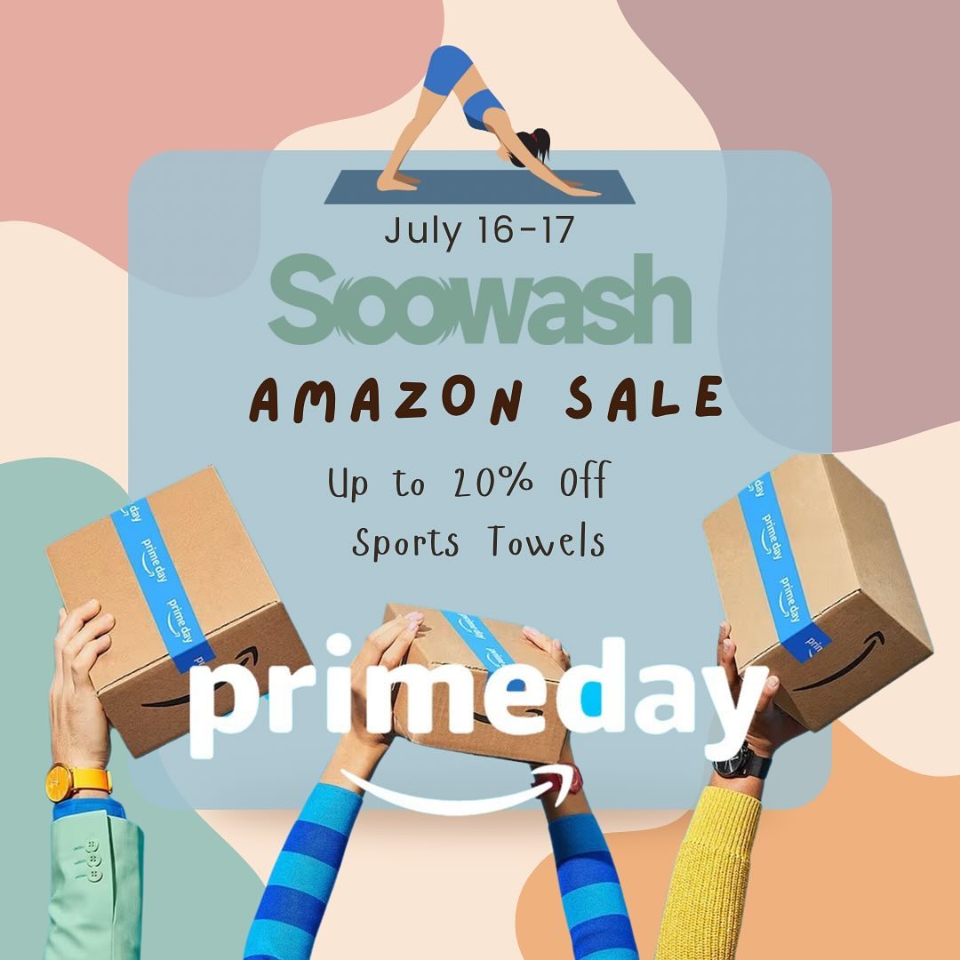 📣 Get ready for Amazon Prime Days! 🌟 Tomorrow, July 16-17, our premium microfiber sports towels will be up to 20% off! 🏋️♂️🏊♀️🚴♂️ Perfect for sports, travel, and everyday use, these ultra-soft, super absorbent, and quick-drying towels are a must-have. Don’t miss out on this amazing deal! 🏃♂️🛒 And make sure to keep an eye out for our other premium microfiber products too! 😉✨
Shop on Amazon today (links in bio)! 🌱💧
#AmazonPrimeDay #SportsTowel #Sale #FitnessEssentials #TravelGear #DealAlert #amazon #amazonfinds #amazondeals #amazonhome #microfiber #amazonprime #amazonhome #amazonbeauty