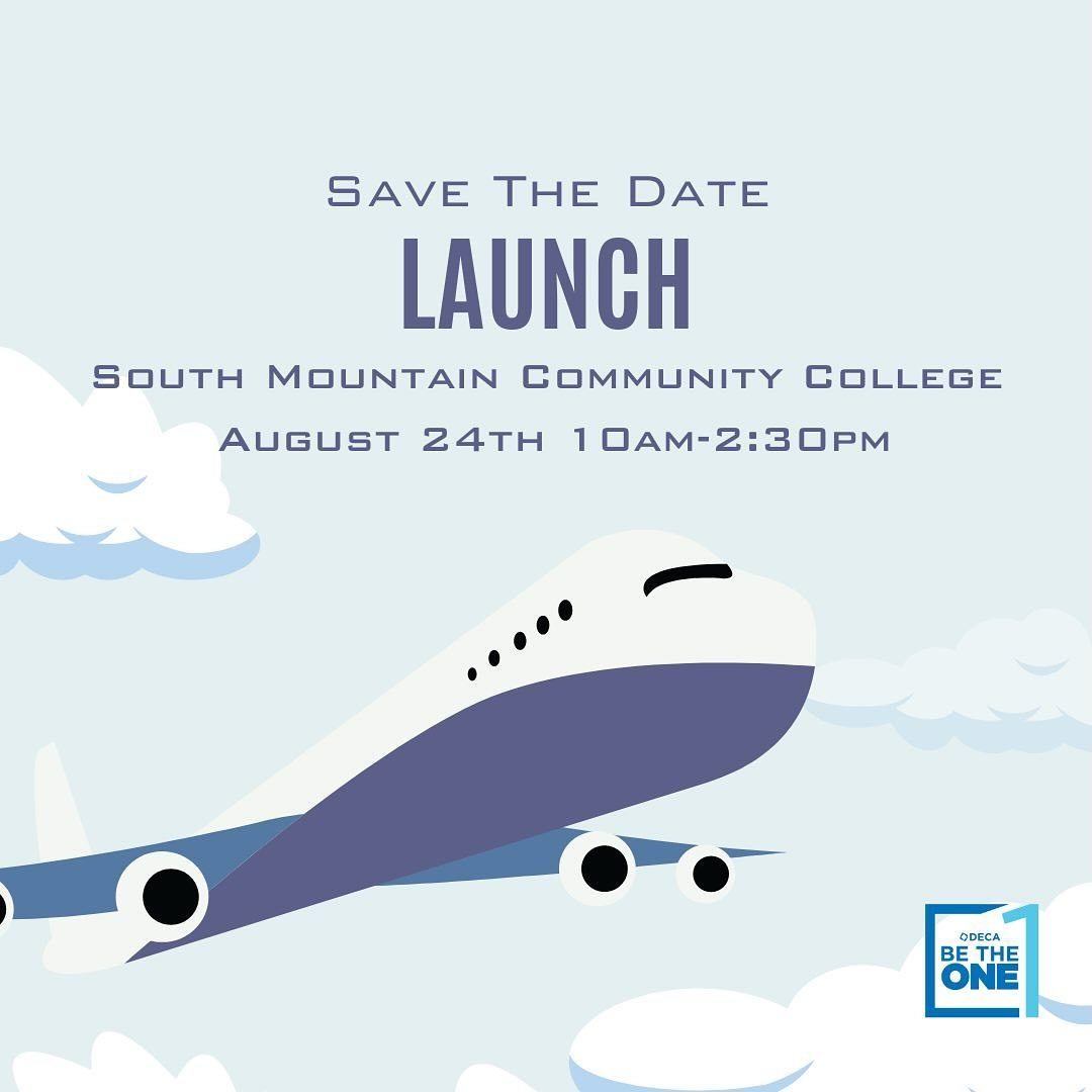 Save the Date and get ready to soar into a new year! LAUNCH will be August 24th at South Mountain Community College from 10am-2:30pm. The link for the address is down below. More information about registration will be coming out soon, so be sure to check your email. We can’t wait to see everyone for the first conference of the year! Address: 7050 S 24th St, Phoenix, AZ 85042