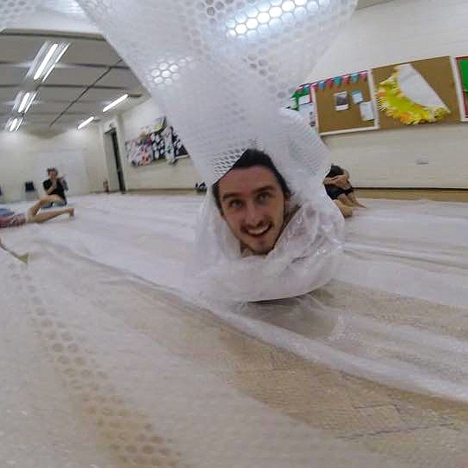 iPhone memories reminding me it’s still not been long enough since I had this bright idea back in 2017.
Anyone here who came to bubble wrap yoga?
Does it haunt you as it haunts me?
#neveragain …#never…again???