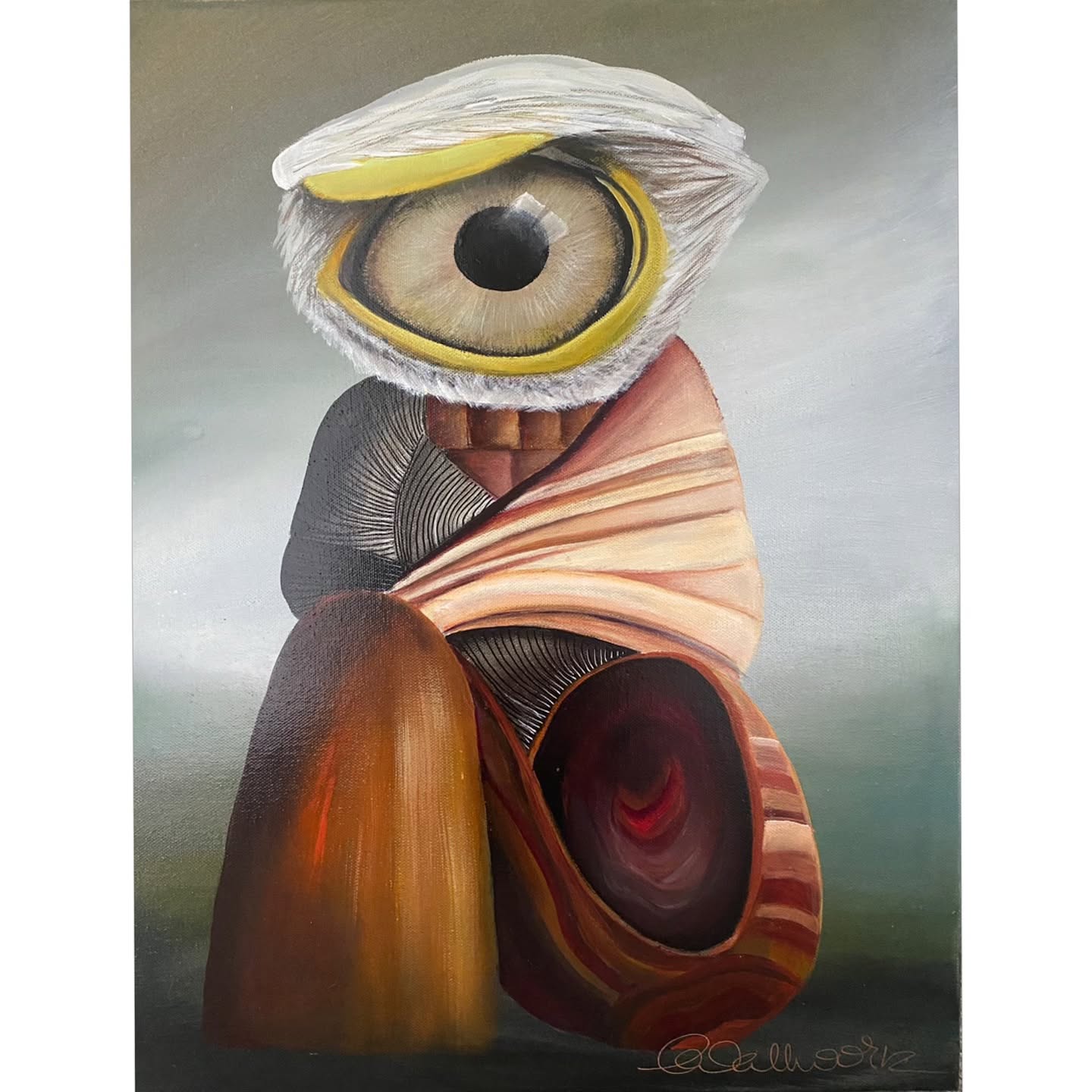 ‘The Wisdom Keeper - Te Kaitiaki Whakaaro Nui’
Mixed media on canvas.
565 x 465 mm
There is a voice that doesn’t use words. Listen. - Rumi
This is just one of my new Guardians heading to Art in The park in September. Tickets are on sale now at artinthepark.co.nz. See you there!